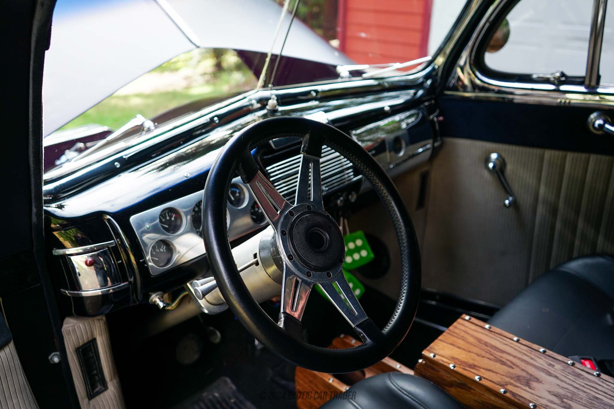 1940 Ford Deluxe - Interior Photo
