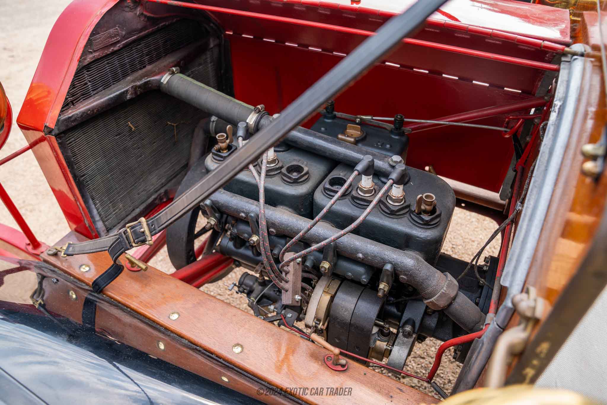 1909 Hupmobile Model 20 - Engine Photo