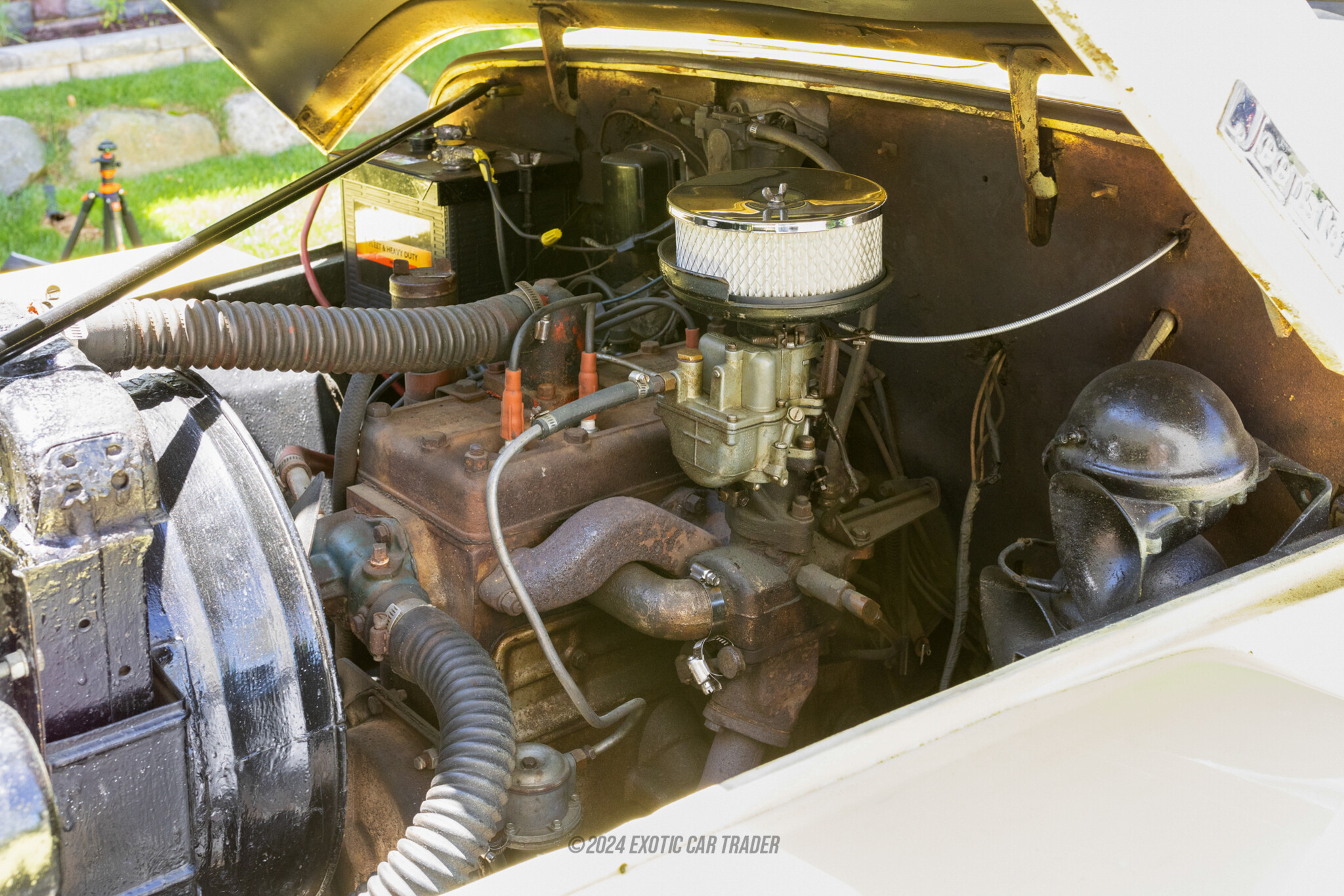 1948 Willys Jeepster - Engine Photo