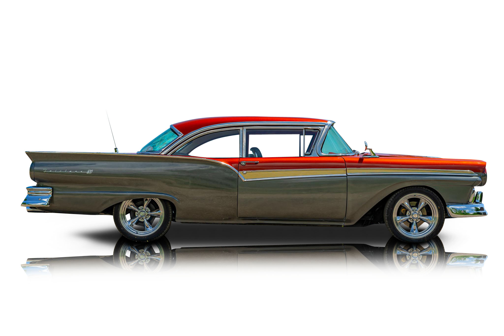 An incredible side shot photo of aFord Fairlane that you should buy.