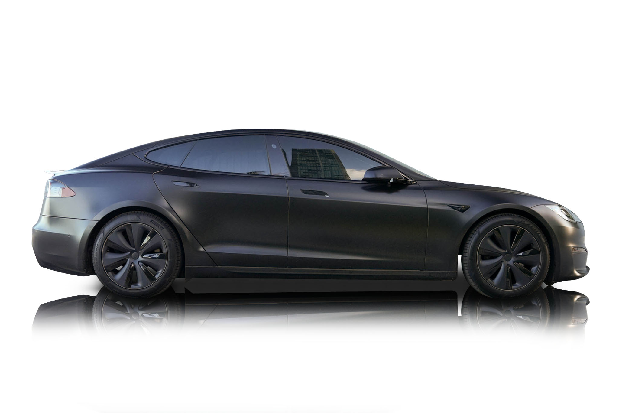 An incredible side shot photo of a car that you should buy.