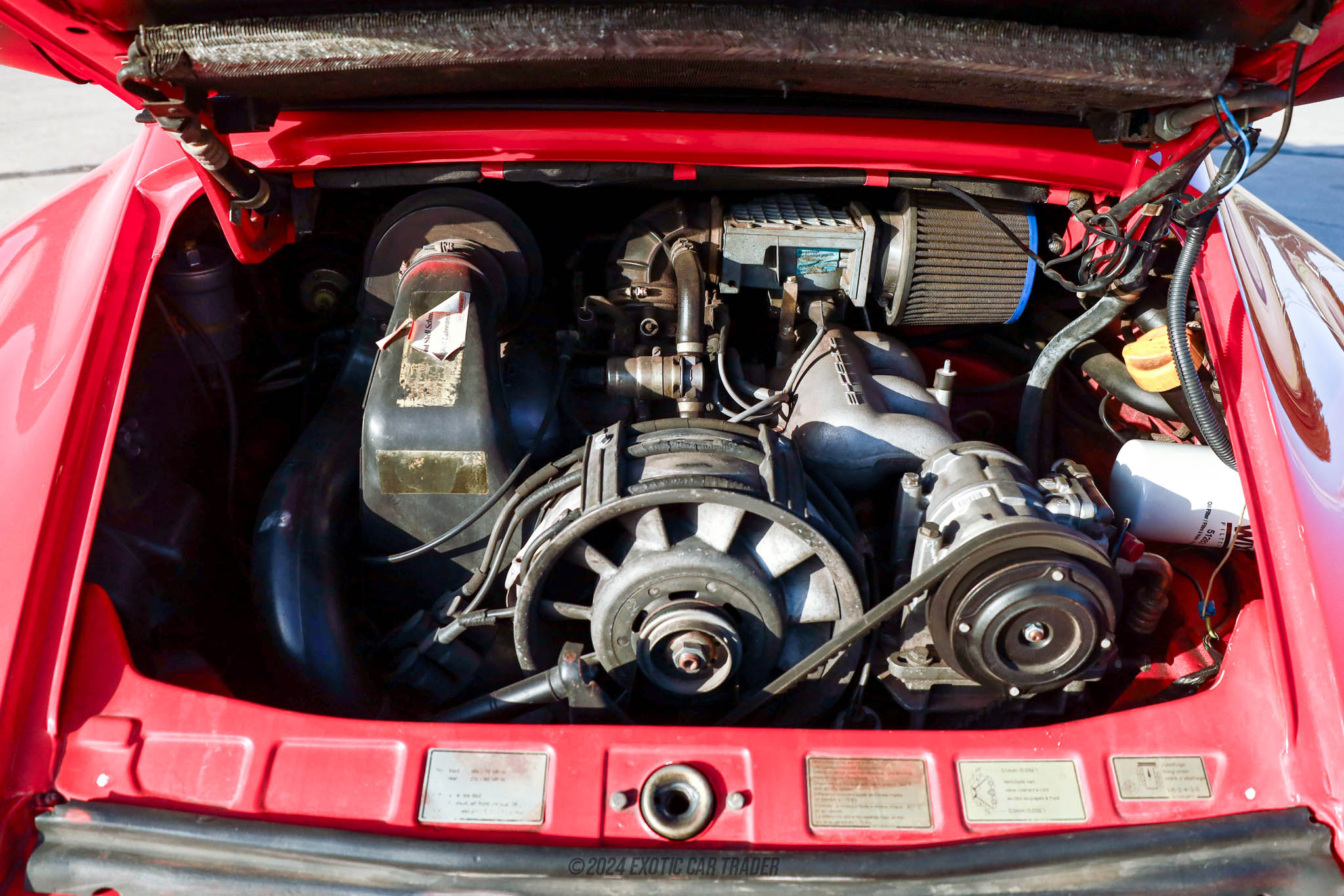 1986 Porsche 911 - Engine Photo