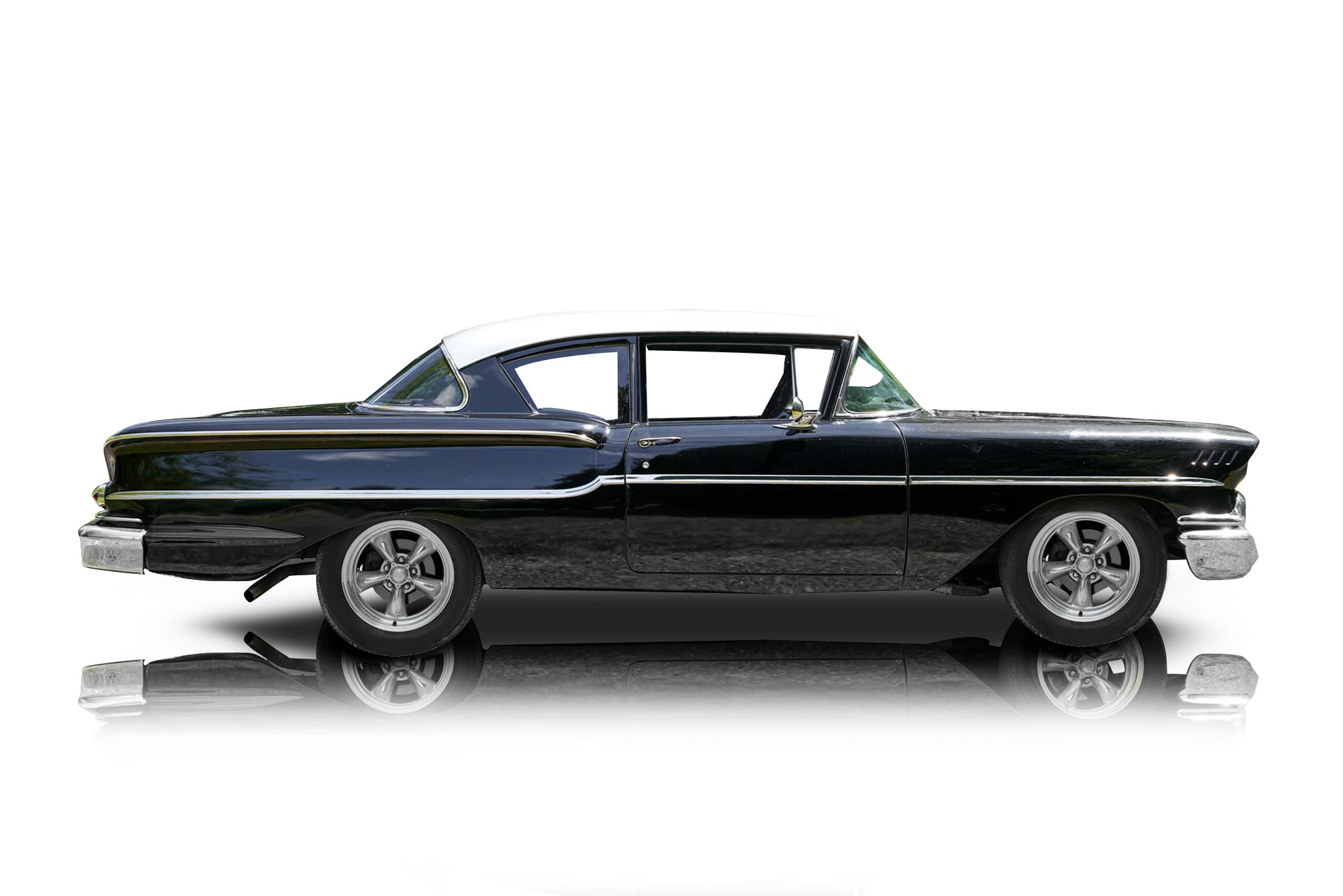 An incredible side shot photo of a car that you should buy.