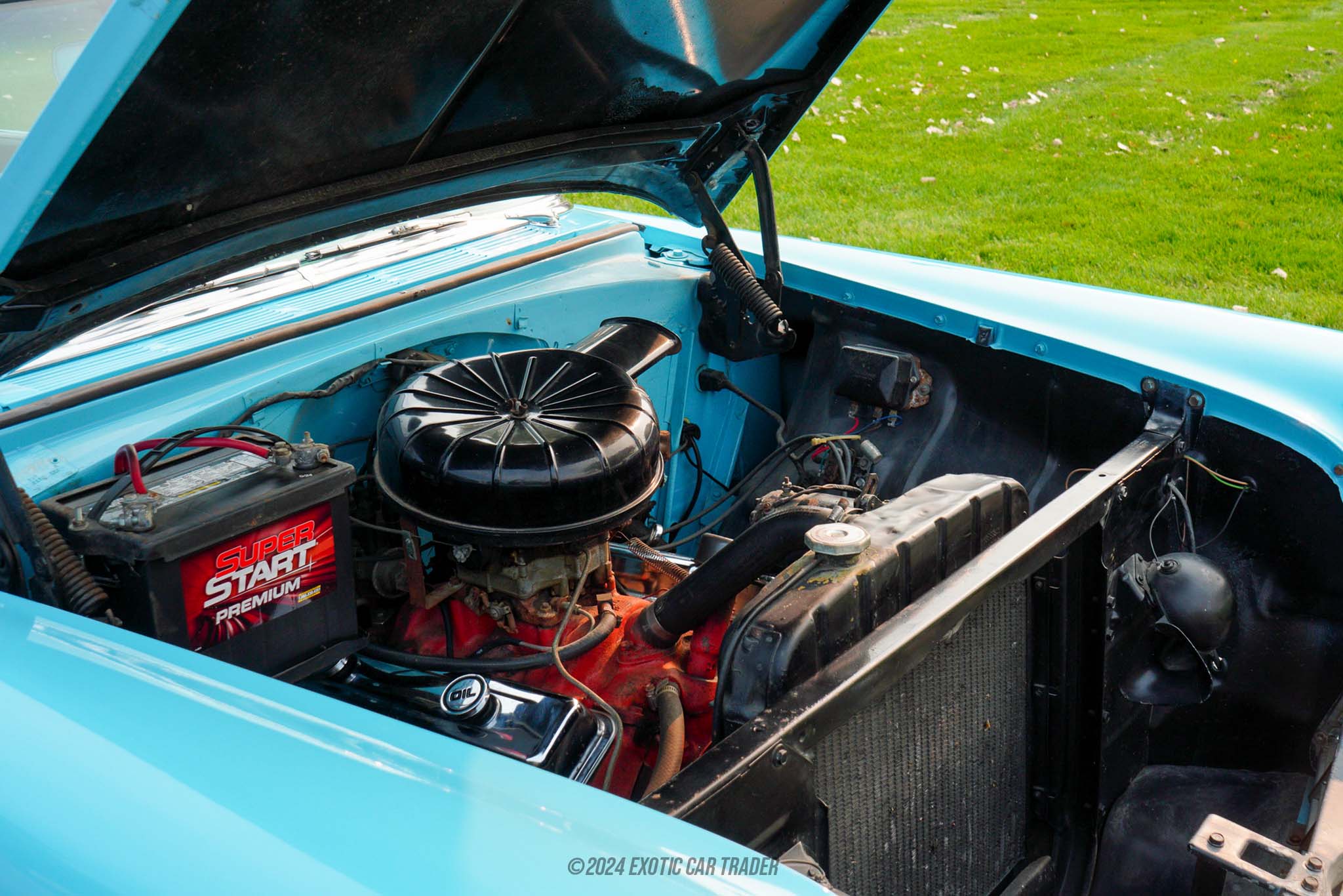 1956 Chevrolet 210 - Engine Photo