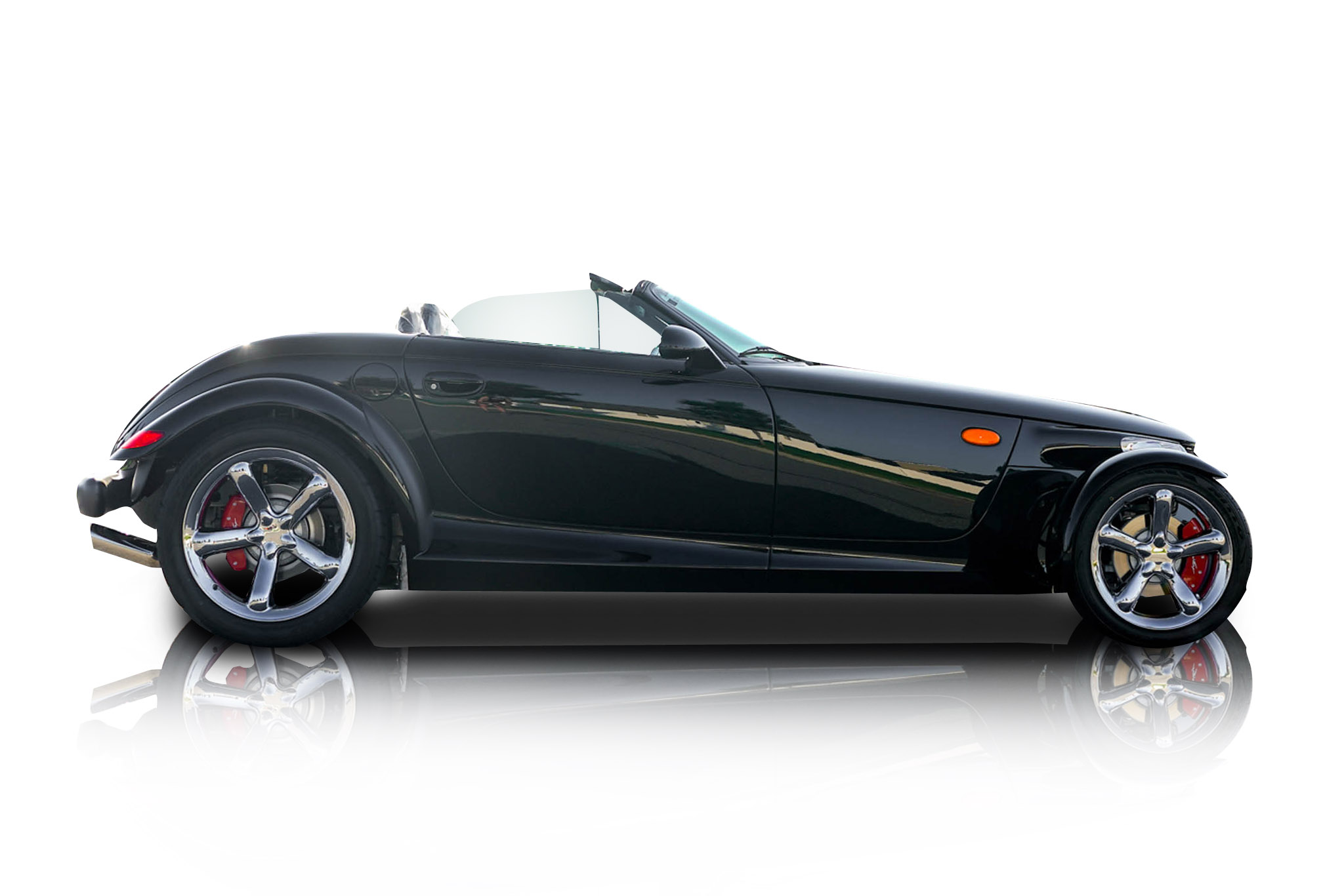 An incredible side shot photo of a car that you should buy.