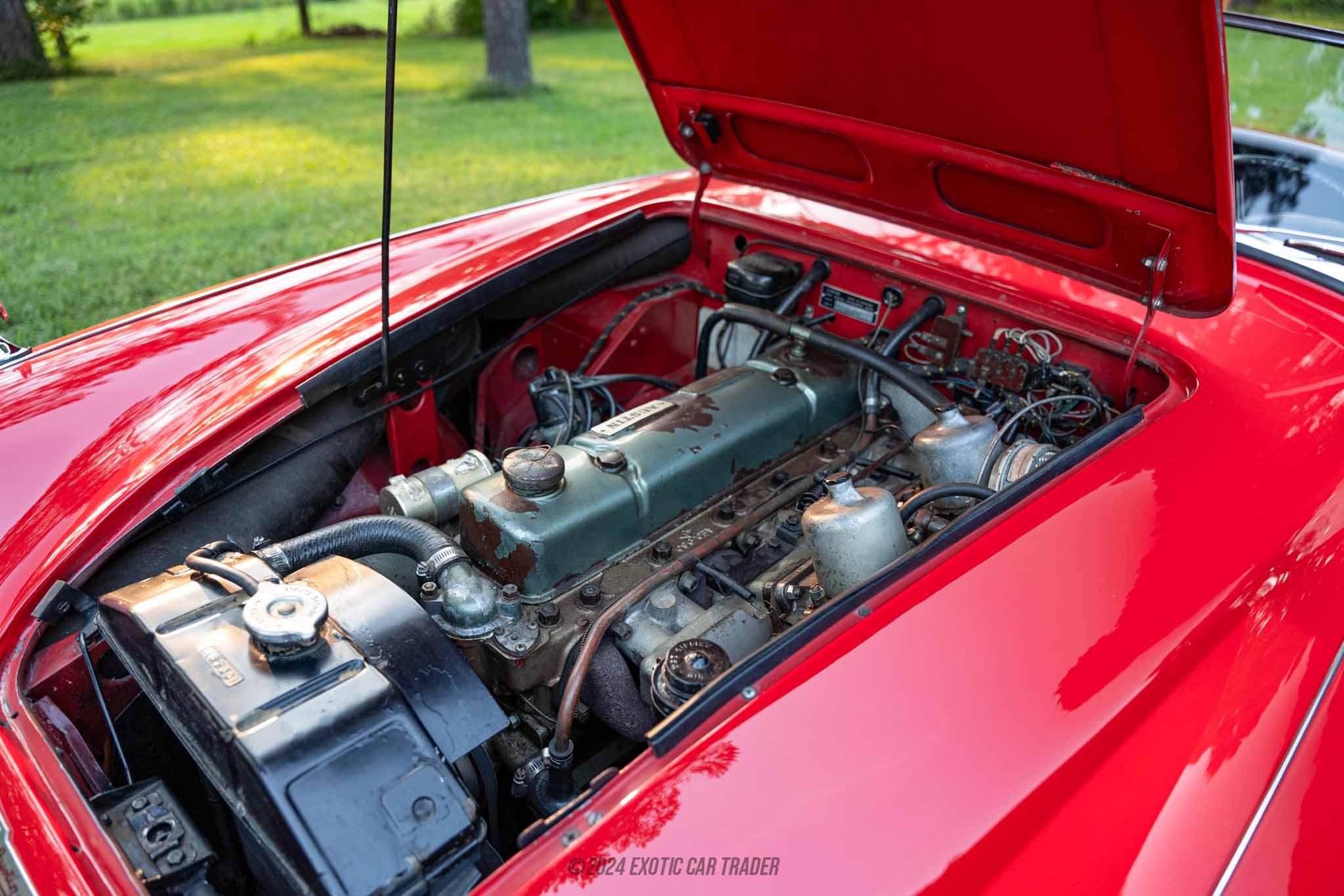 1961 Austin Healey BN7 3000 - Engine Photo