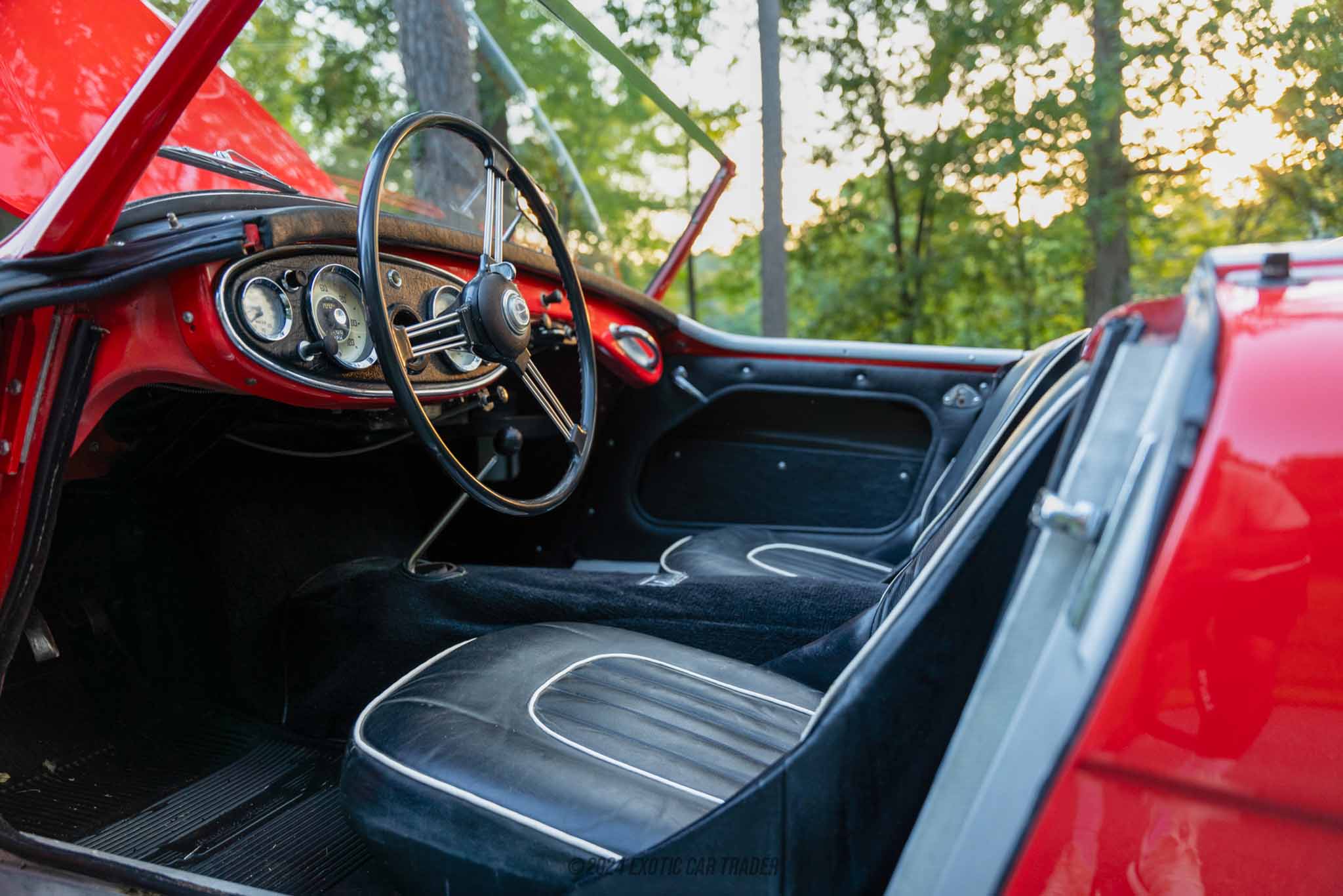1961 Austin Healey BN7 3000 - Interior Photo