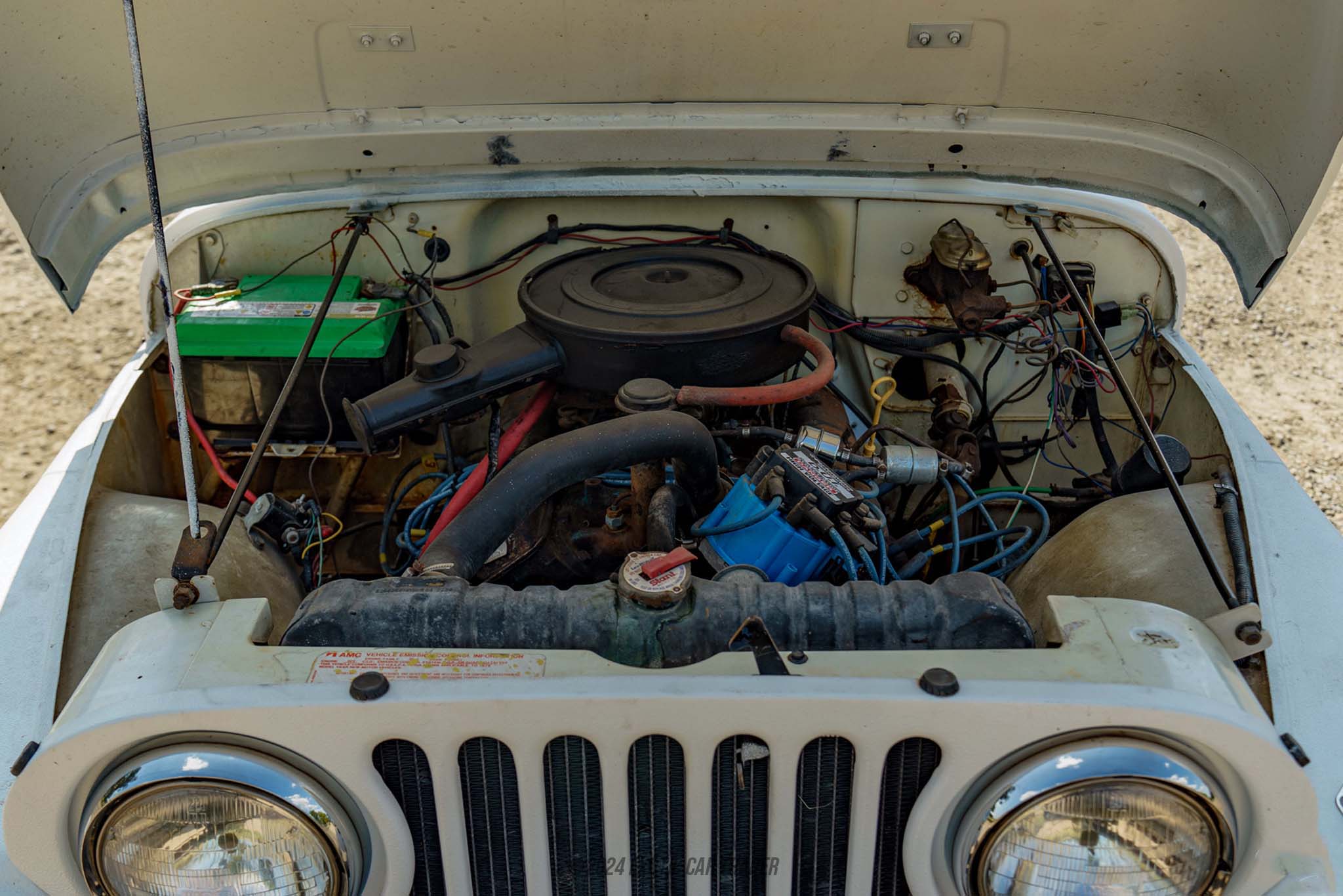 1976 Jeep CJ-5  - Engine Photo