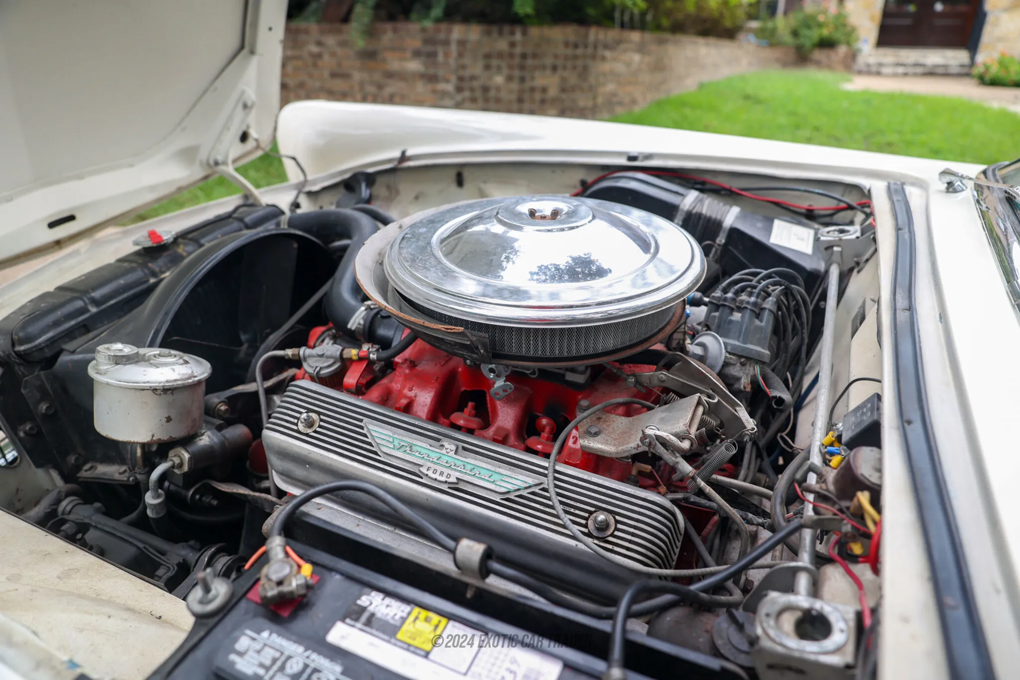 1957 Ford Thunderbird - Engine Photo