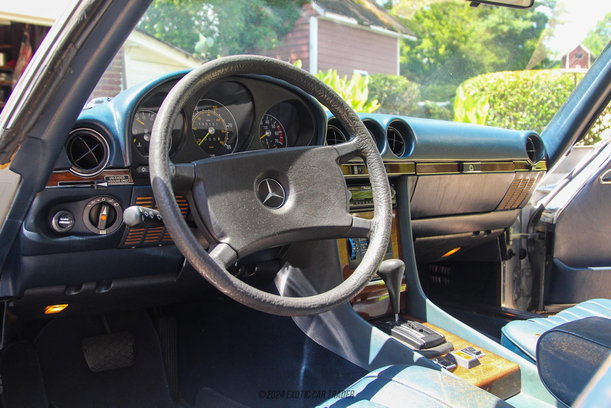 1981 Mercedes Benz 380SL - Interior Photo