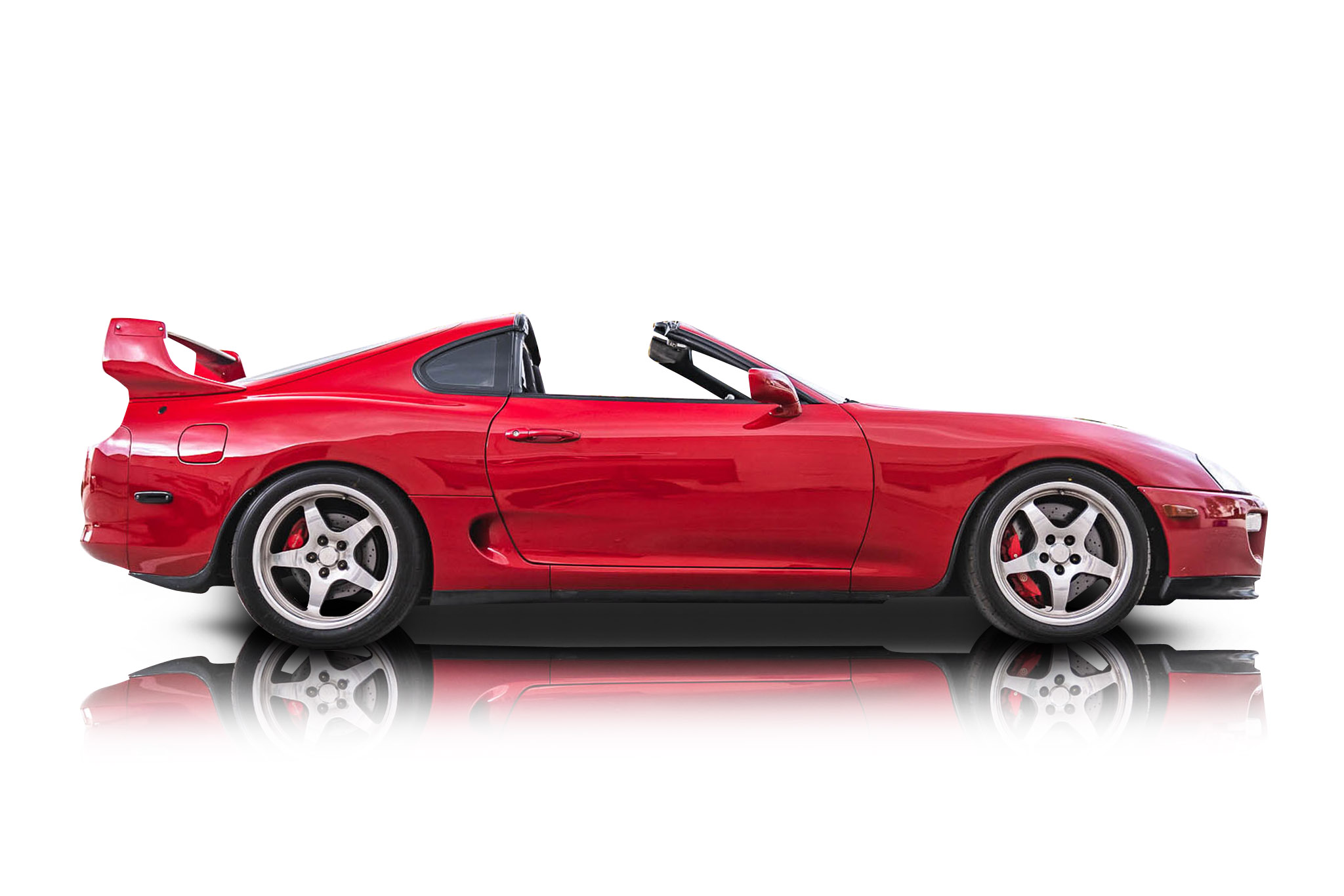 An incredible side shot photo of a car that you should buy.