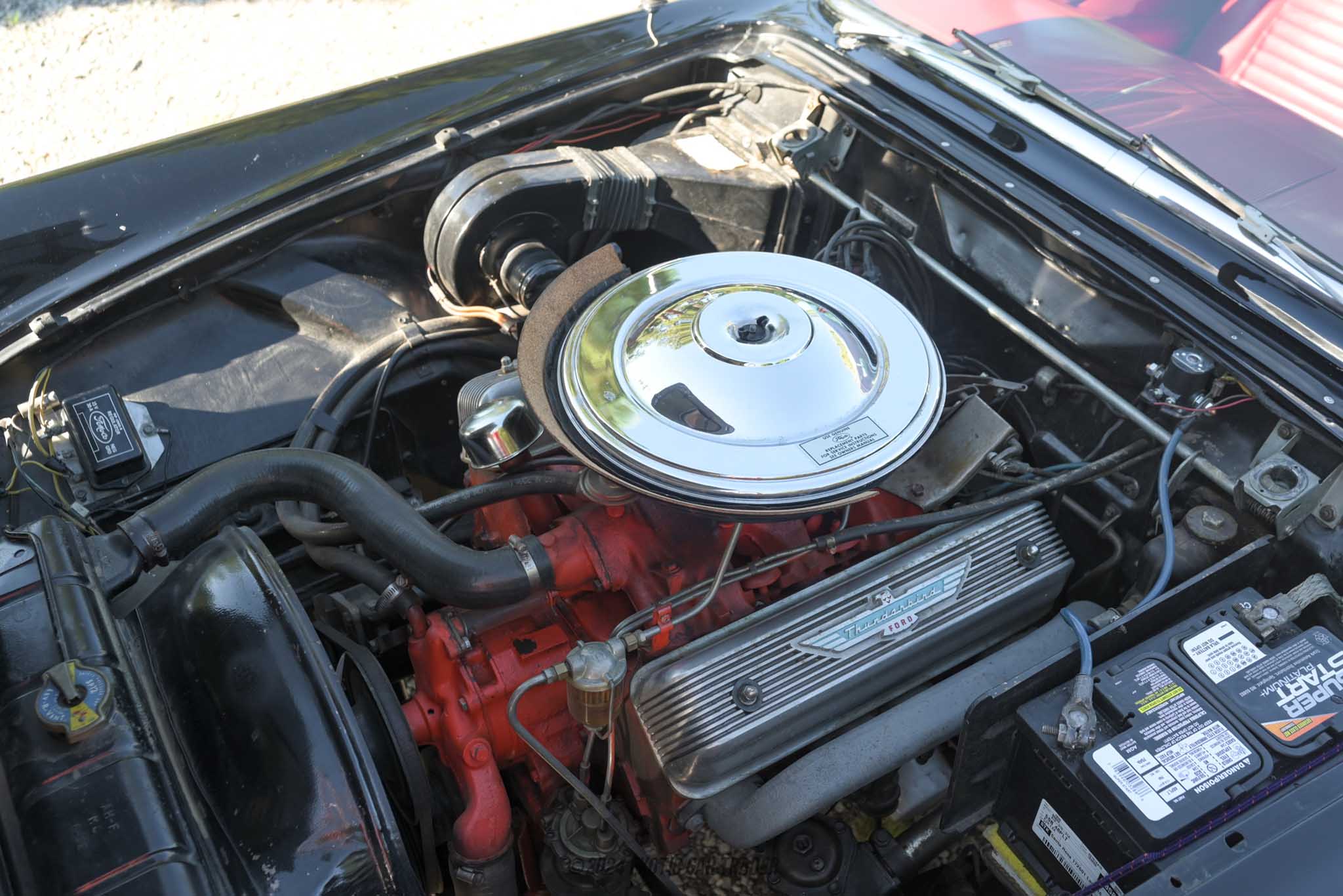 1957 Ford Thunderbird - Engine Photo