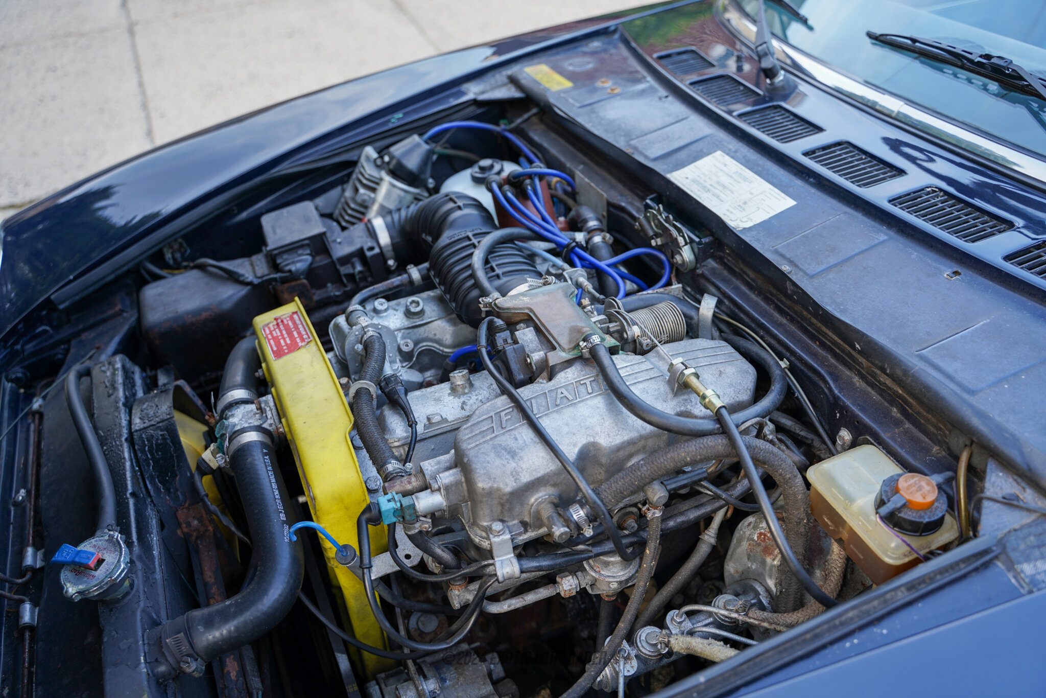 1980 Fiat 124 - Engine Photo