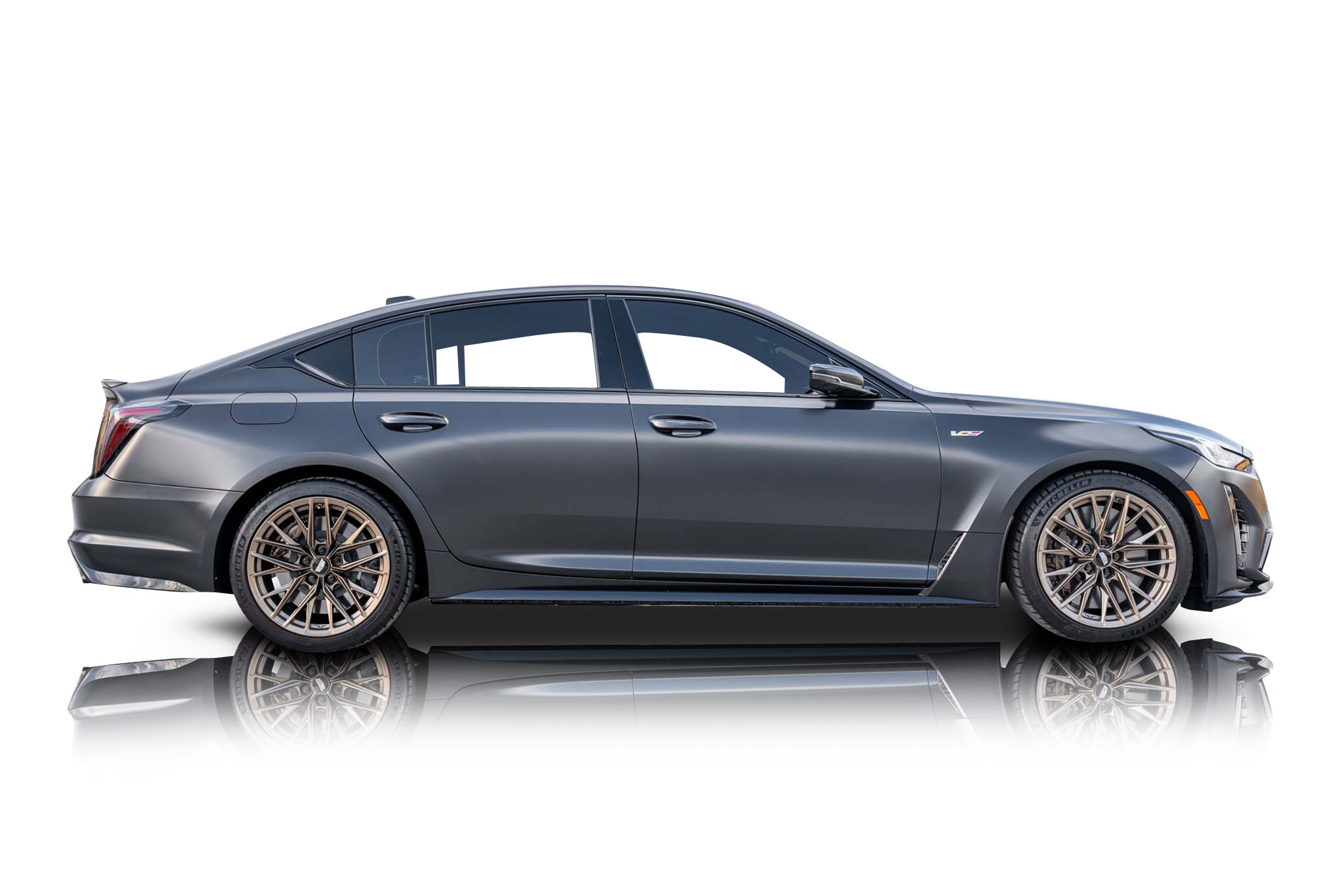 An incredible side shot photo of a car that you should buy.