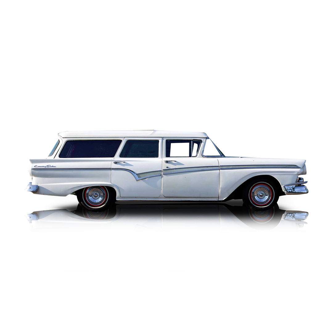 1957 Ford Country Sedan Wagon - Passenger side