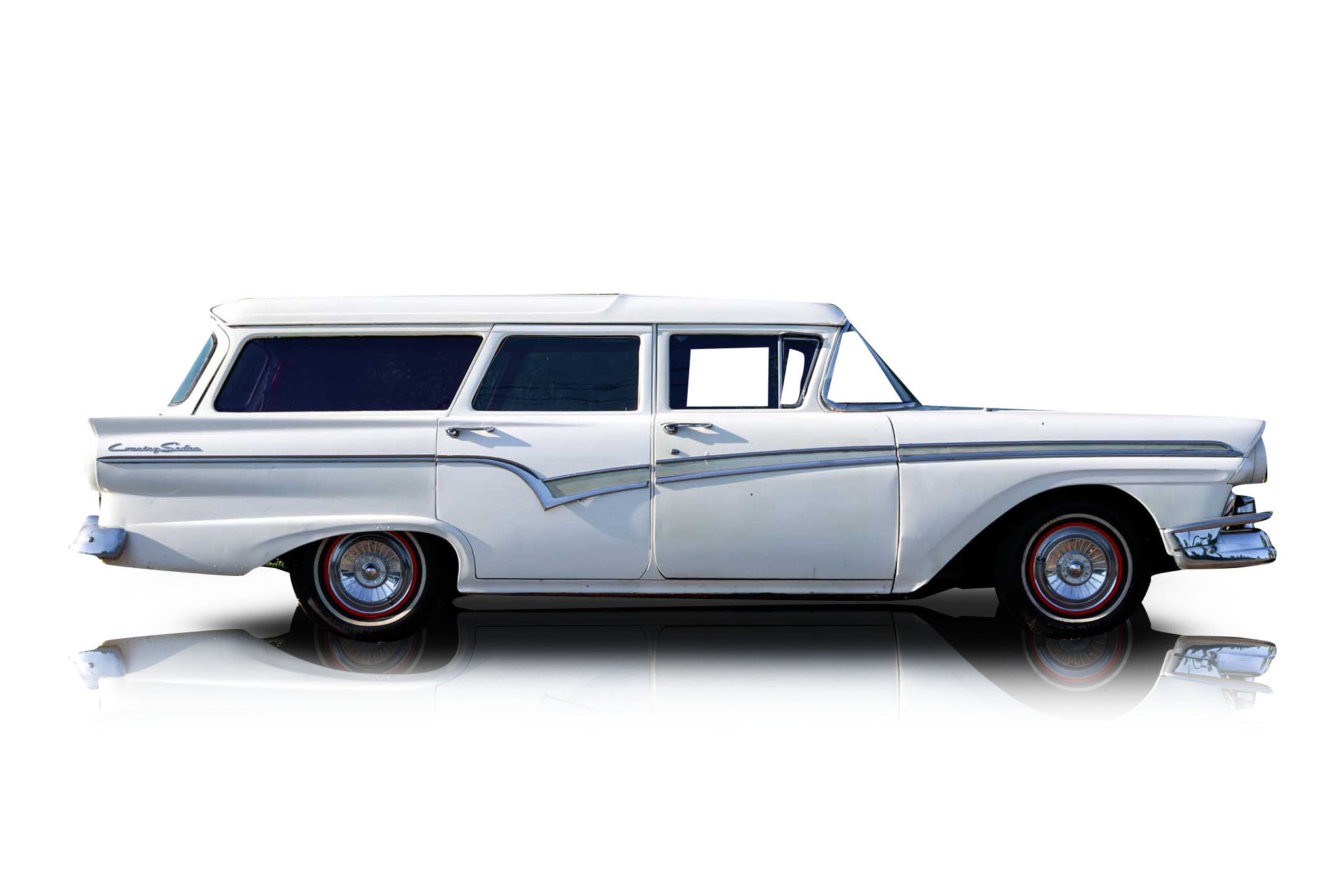 1957 Ford Country Sedan Wagon - Passenger side