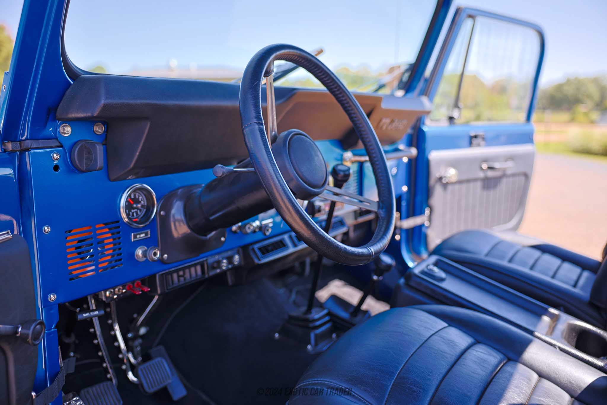 1982 Jeep CJ-8 Scrambler - Interior Photo