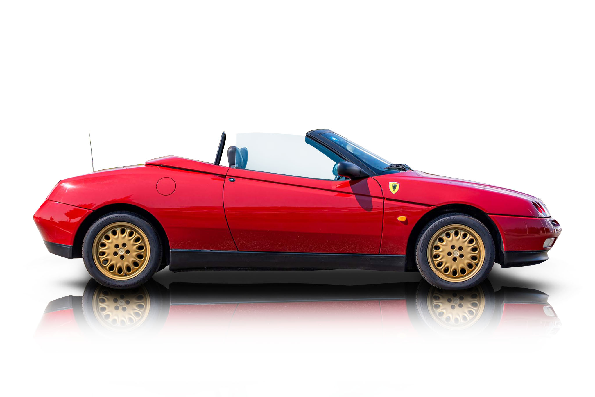 An incredible side shot photo of a car that you should buy.