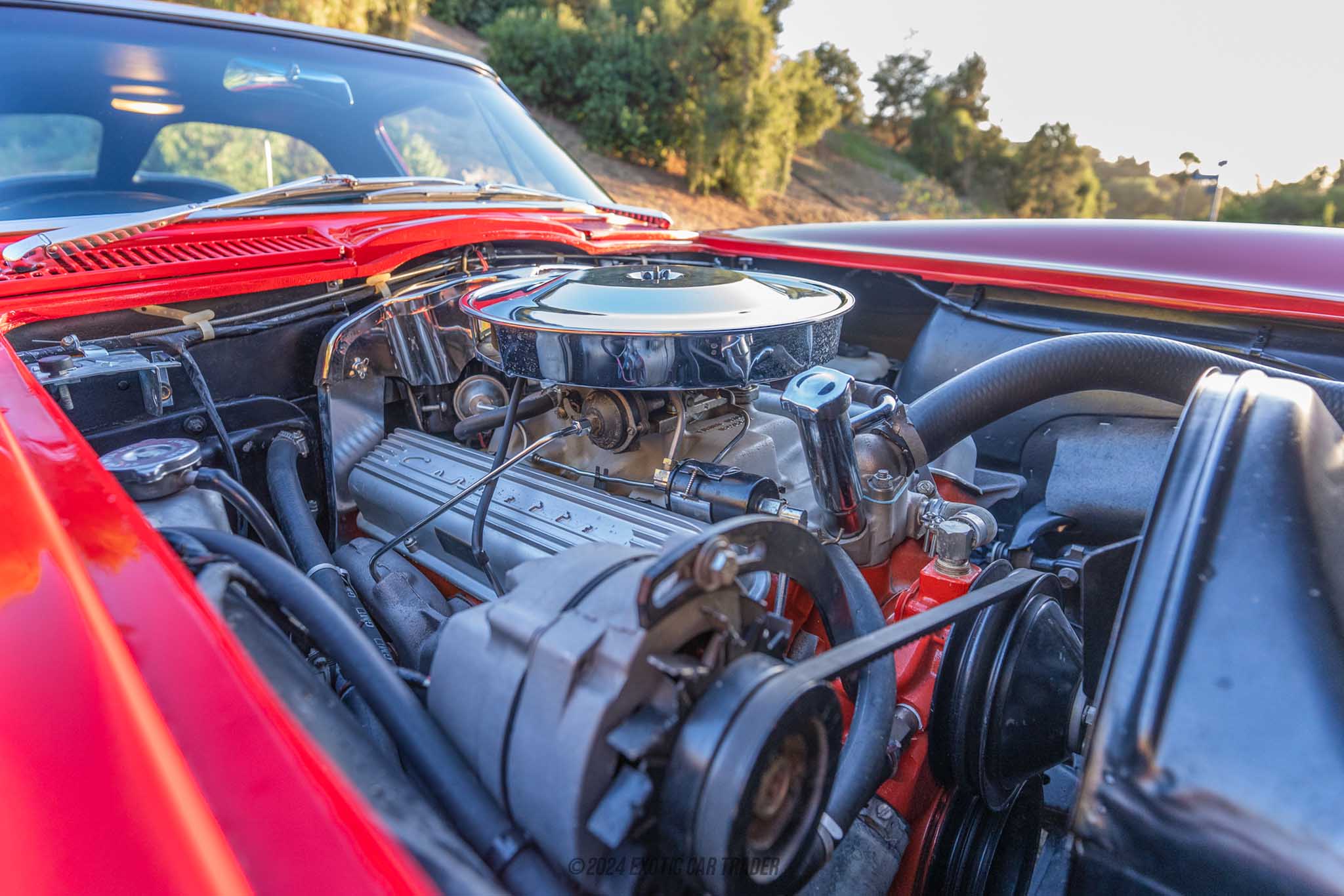 1963 Chevrolet Corvette - Engine Photo