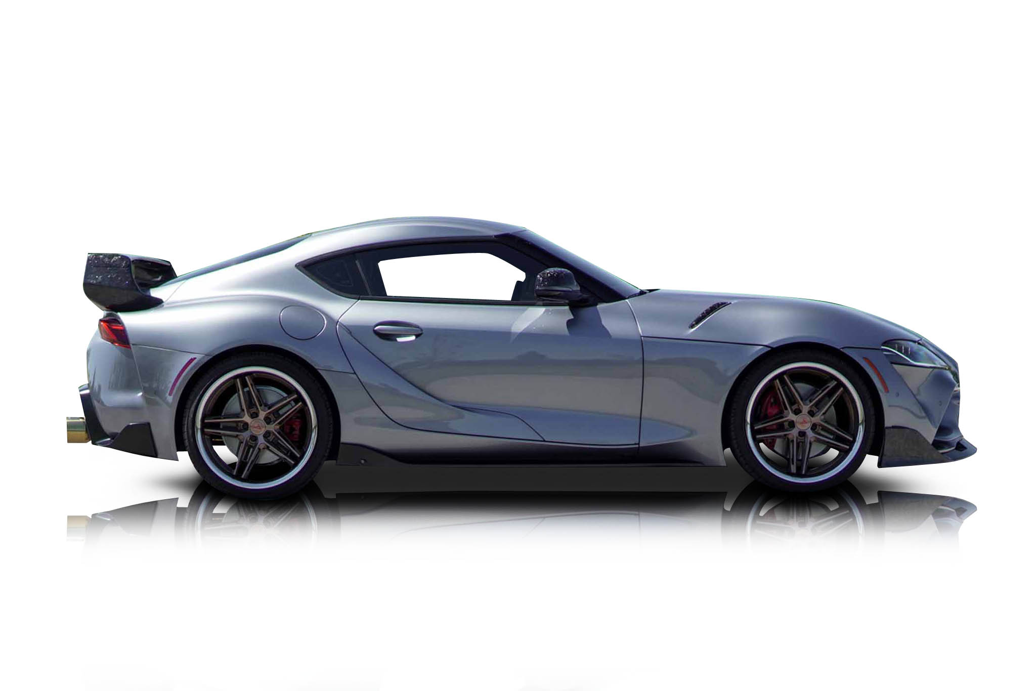 An incredible side shot photo of a car that you should buy.