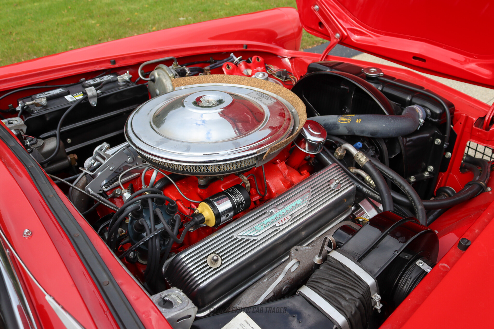 1957 Ford Thunderbird  - Engine Photo