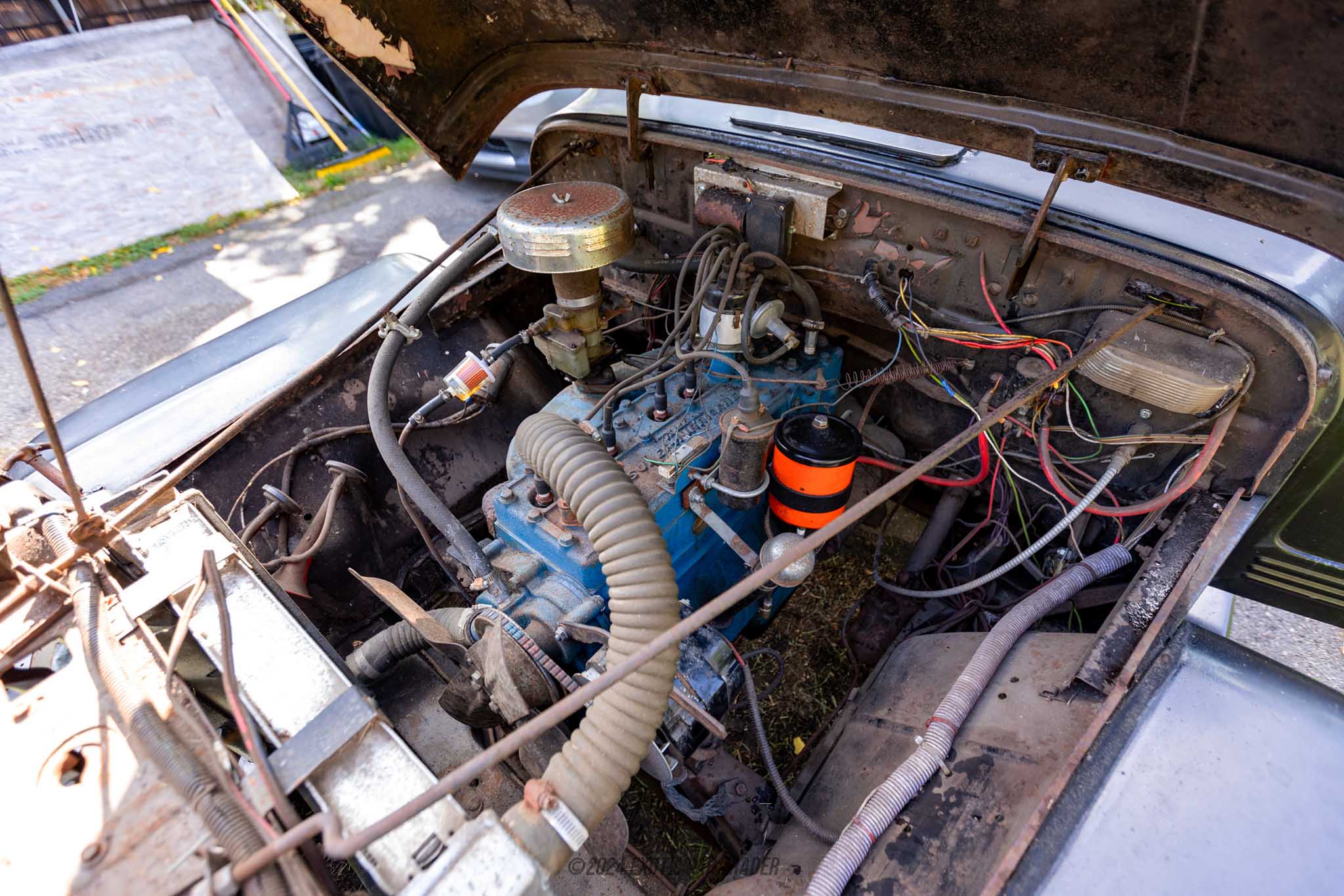 1952 Willys Overland Wagon - Engine Photo
