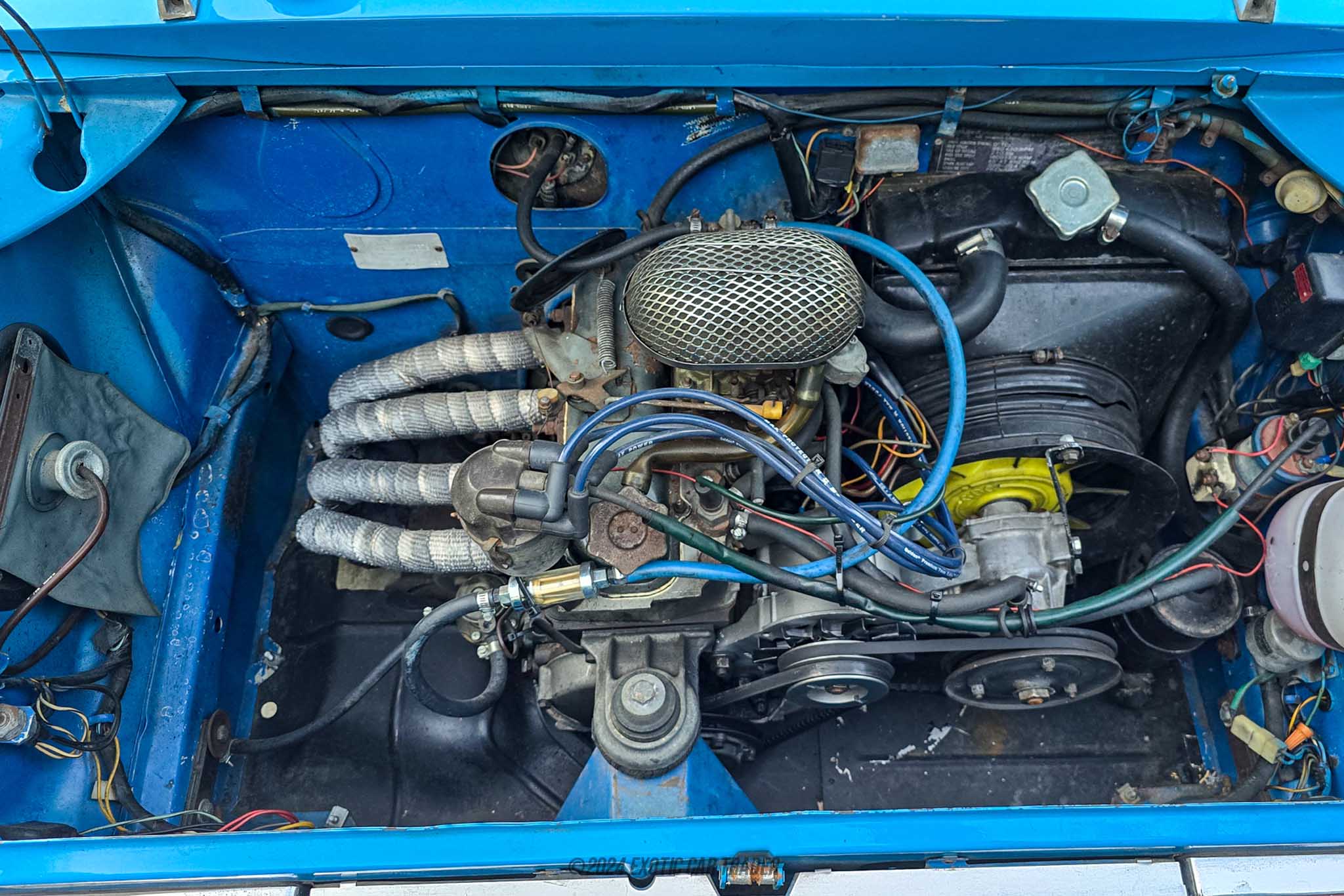 1971 Fiat 850 Sport - Engine Photo