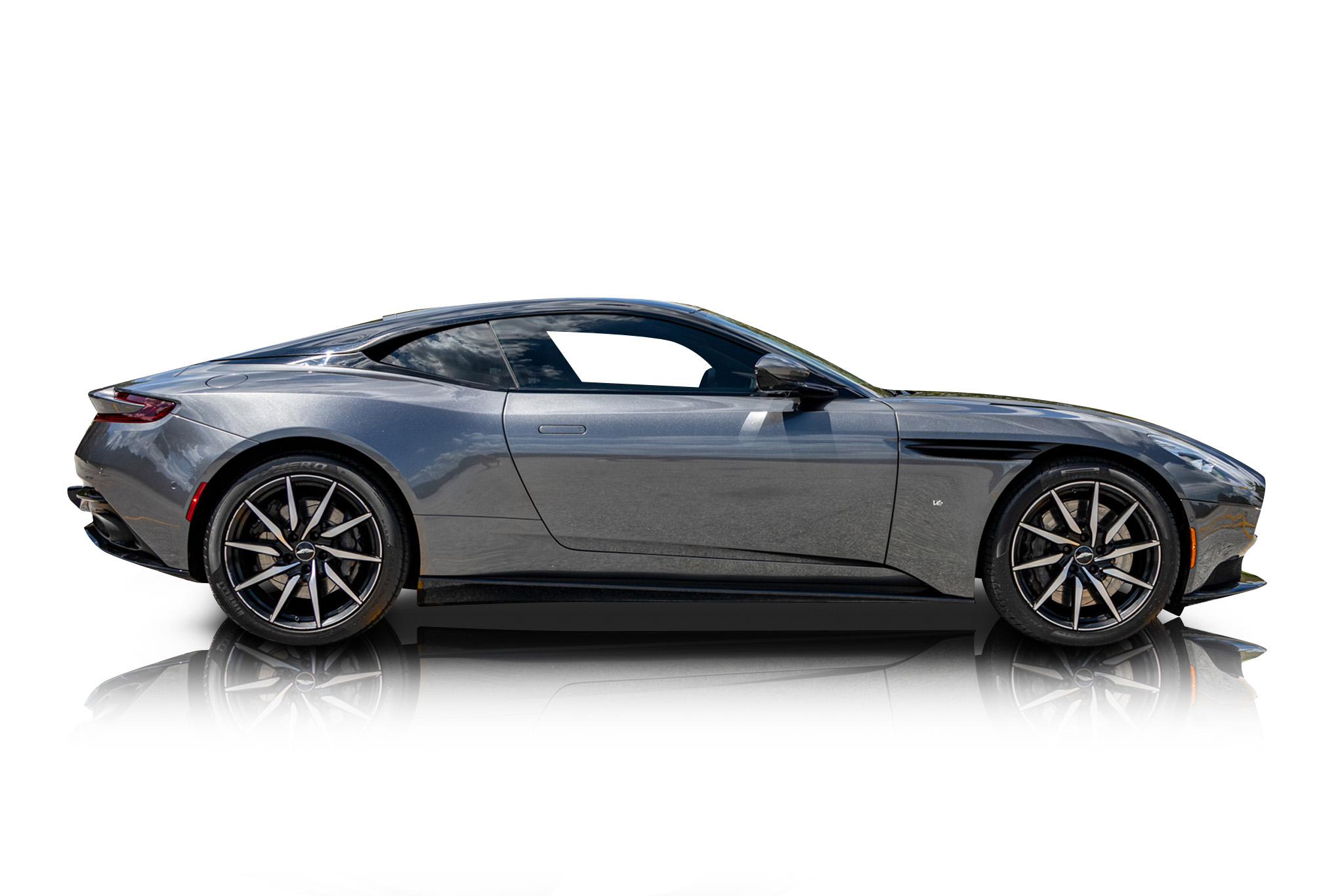 An incredible side shot photo of a car that you should buy.