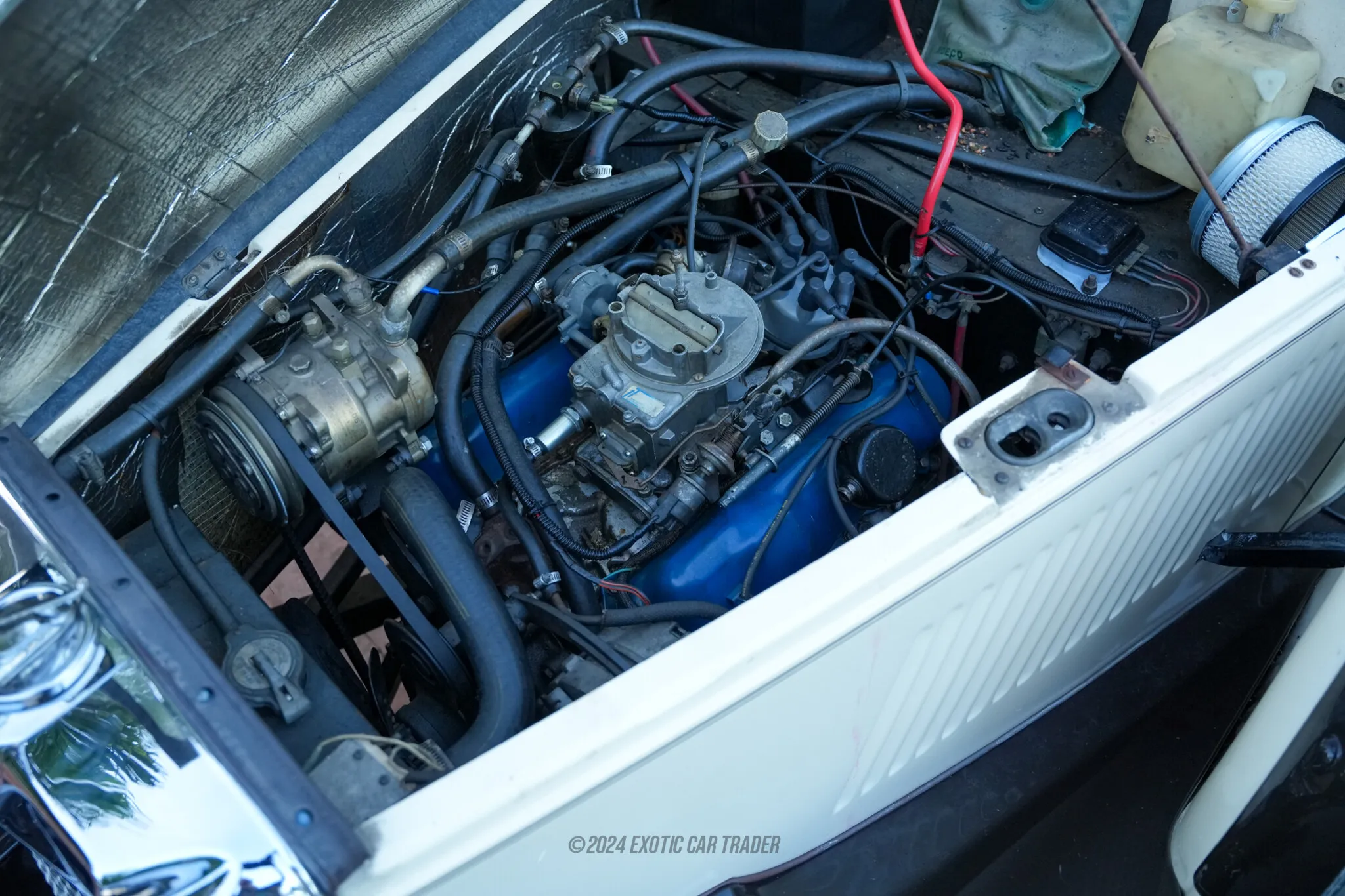 1936 Jaguar SS100 - Engine Photo