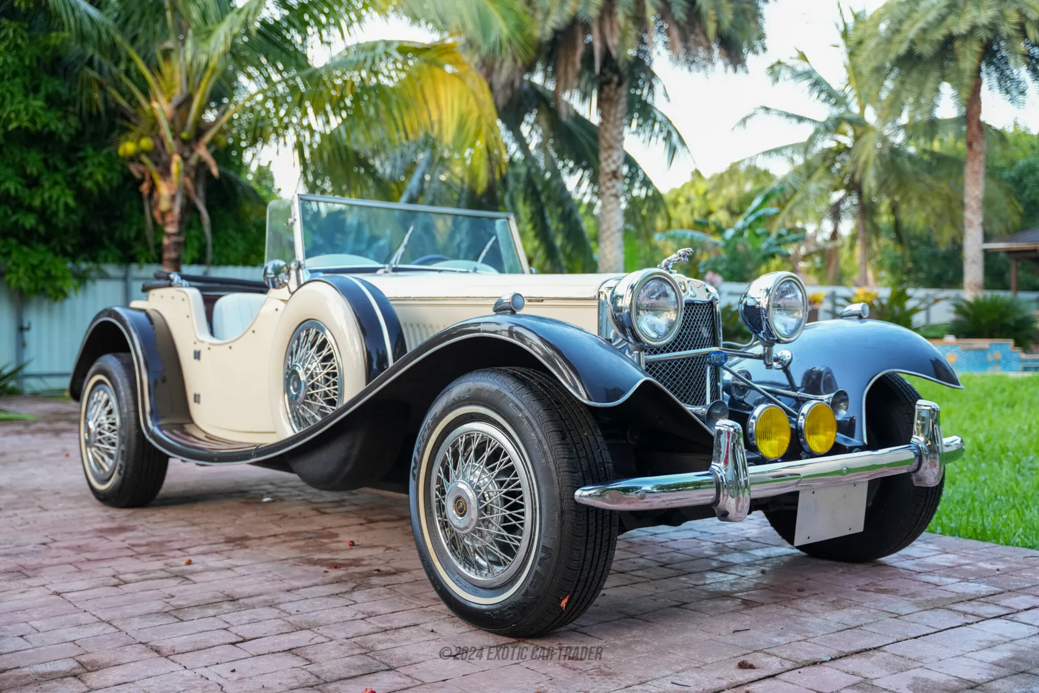 1936 Jaguar SS100 - Overview Photo