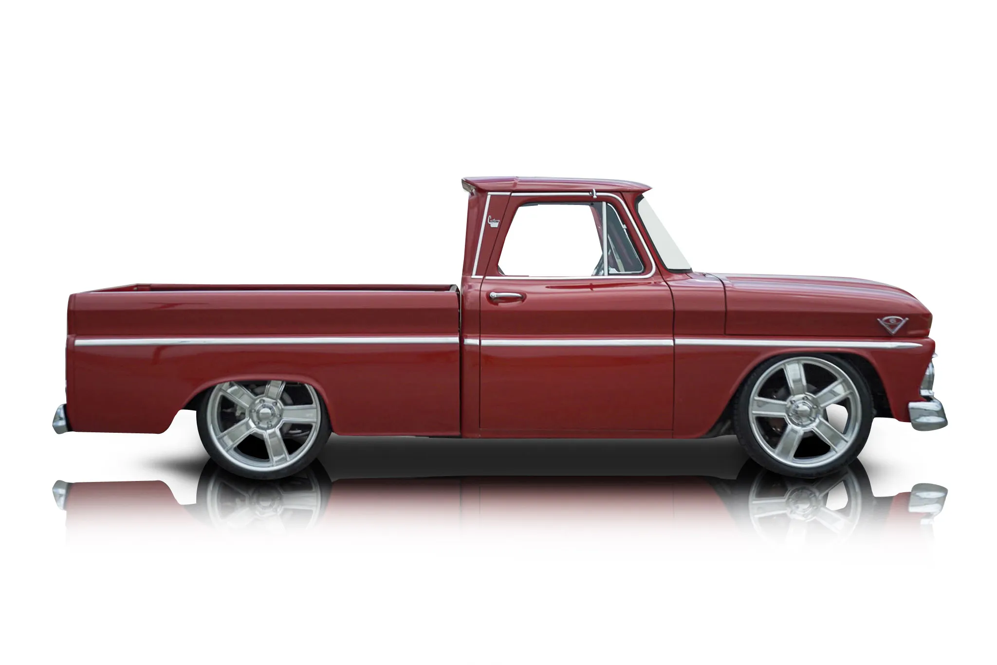 An incredible side shot photo of a GMC 1000 that you should buy.