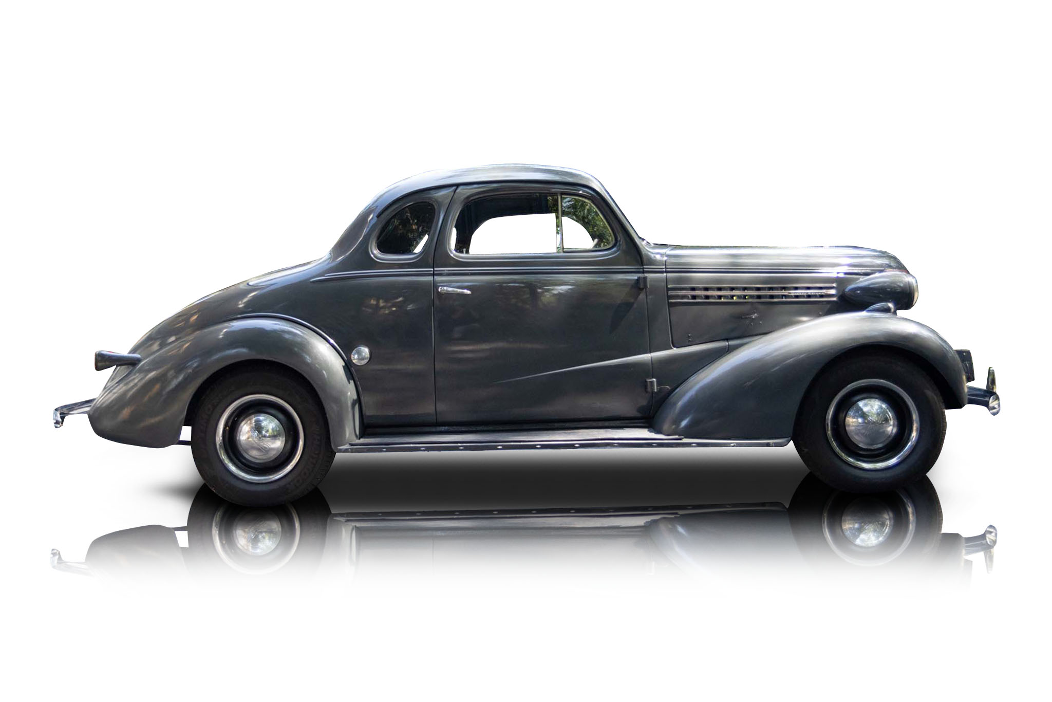 An incredible side shot photo of a car that you should buy.