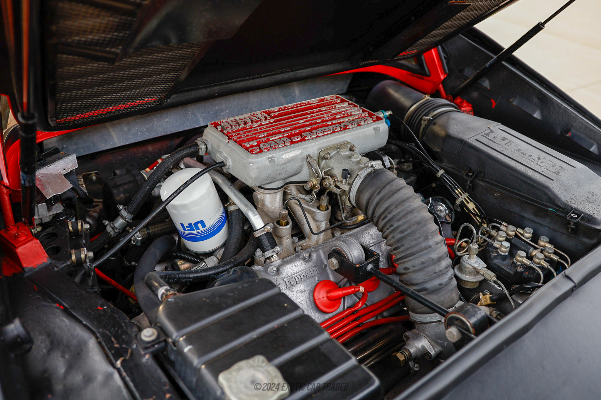 1987 Ferrari 328 GTS - Engine Photo