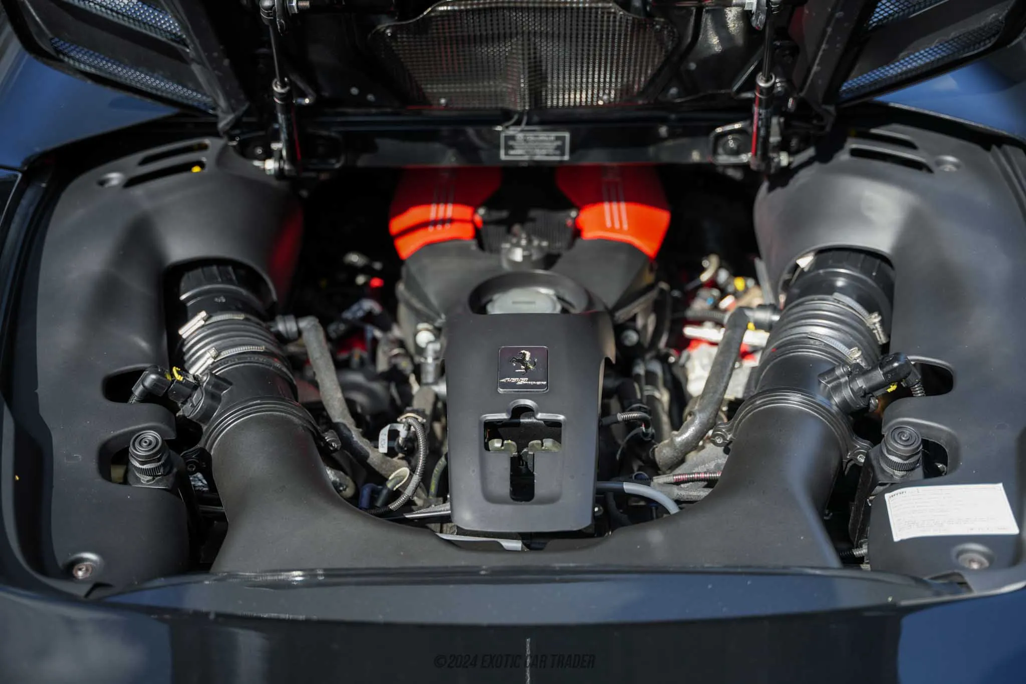 2018 Ferrari 488 - Engine Photo