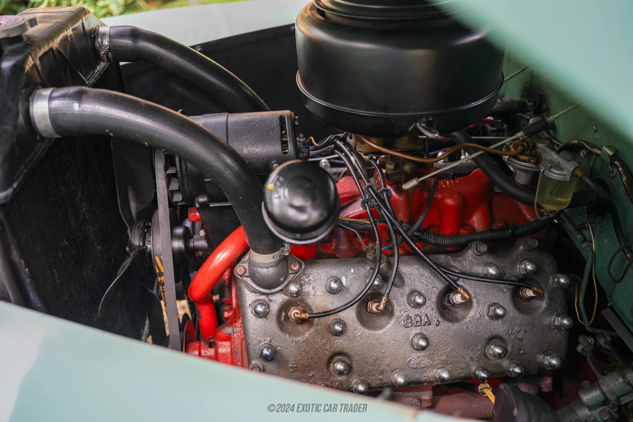 1942 Ford Super Deluxe  - Engine Photo