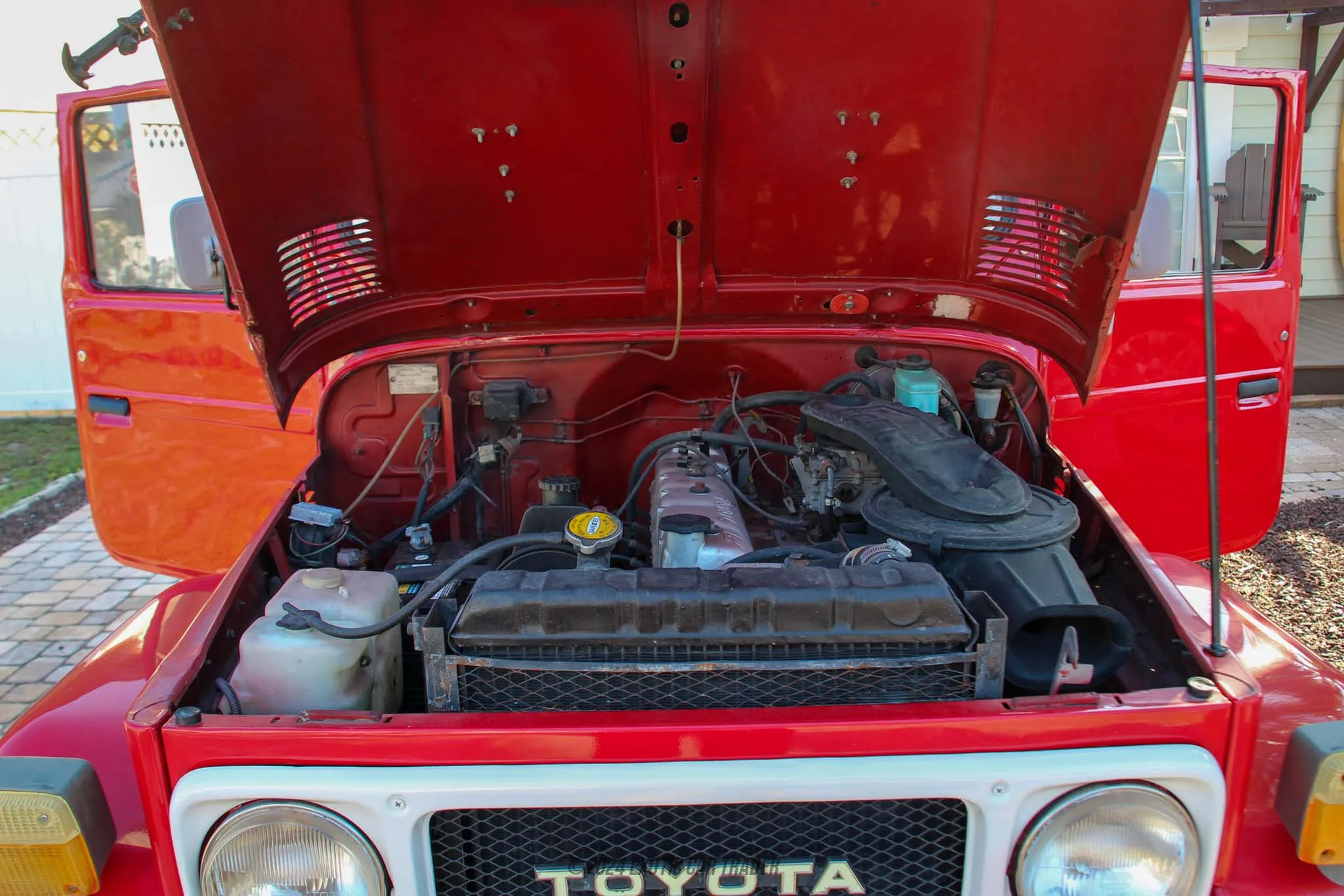1982 Toyota Land Cruiser - Engine Photo