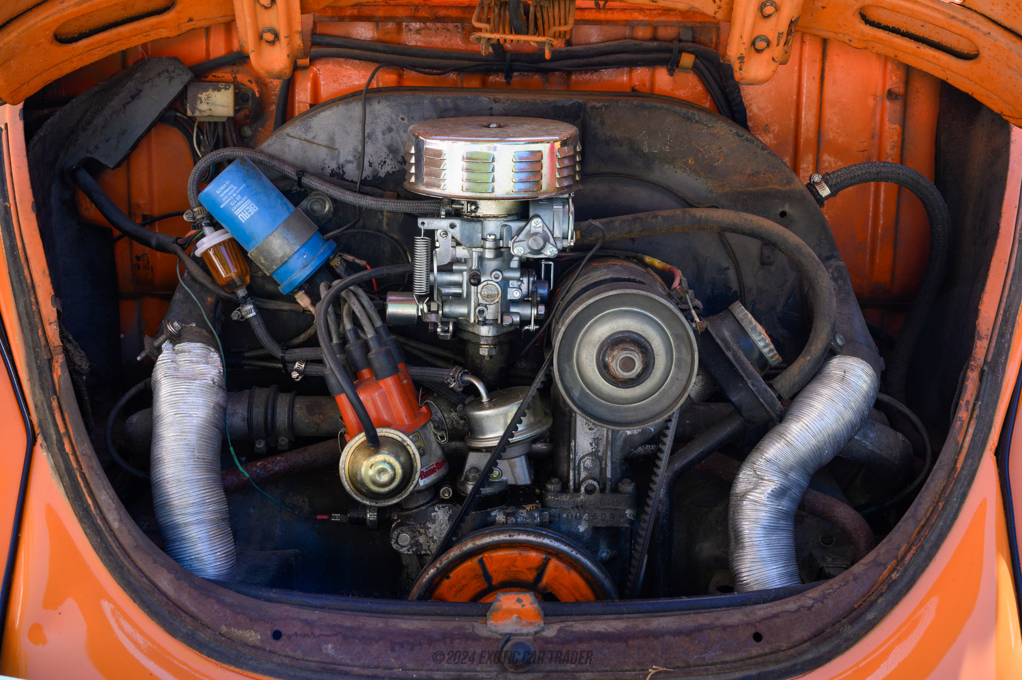 1972 Volkswagon Super Beetle - Engine Photo