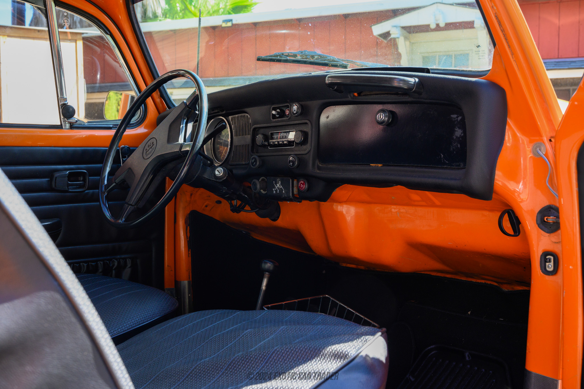 1972 Volkswagon Super Beetle - Interior Photo