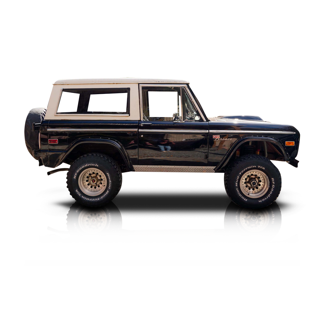 1976 Ford Bronco - Passenger side