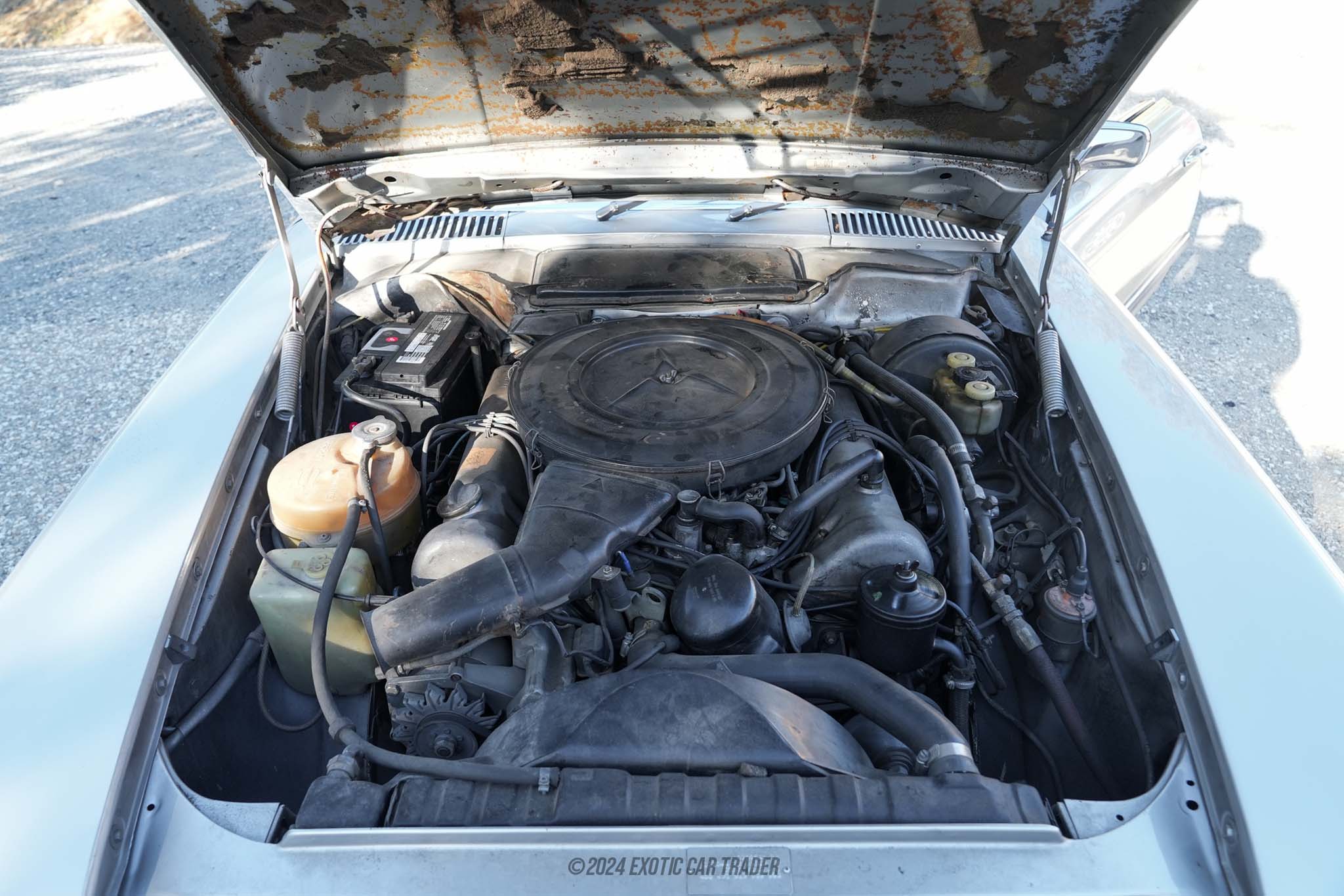 1973 Mercedes-Benz 450SL - Engine Photo