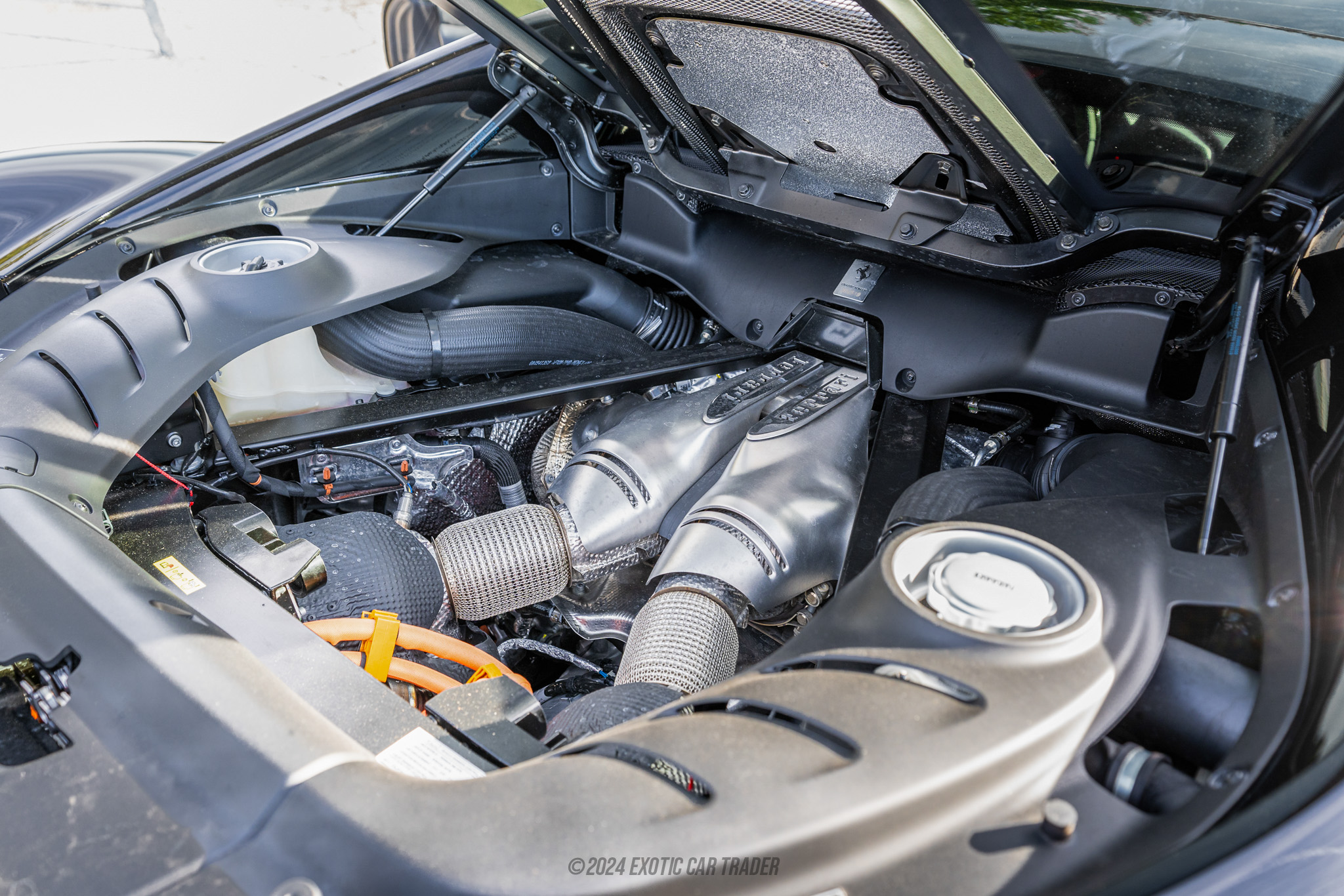 2024 Ferrari 296 GTB - Engine Photo