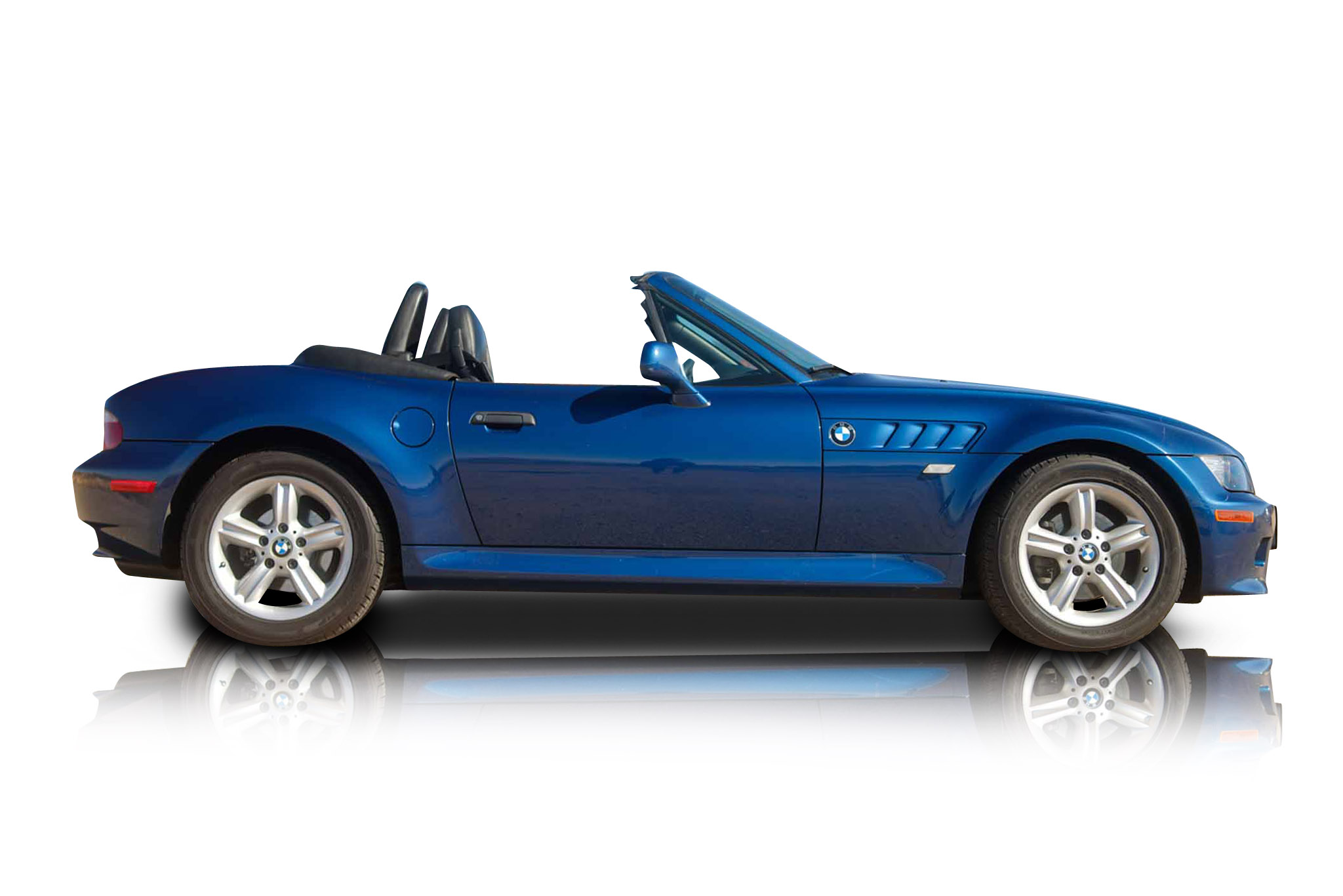 An incredible side shot photo of a car that you should buy.