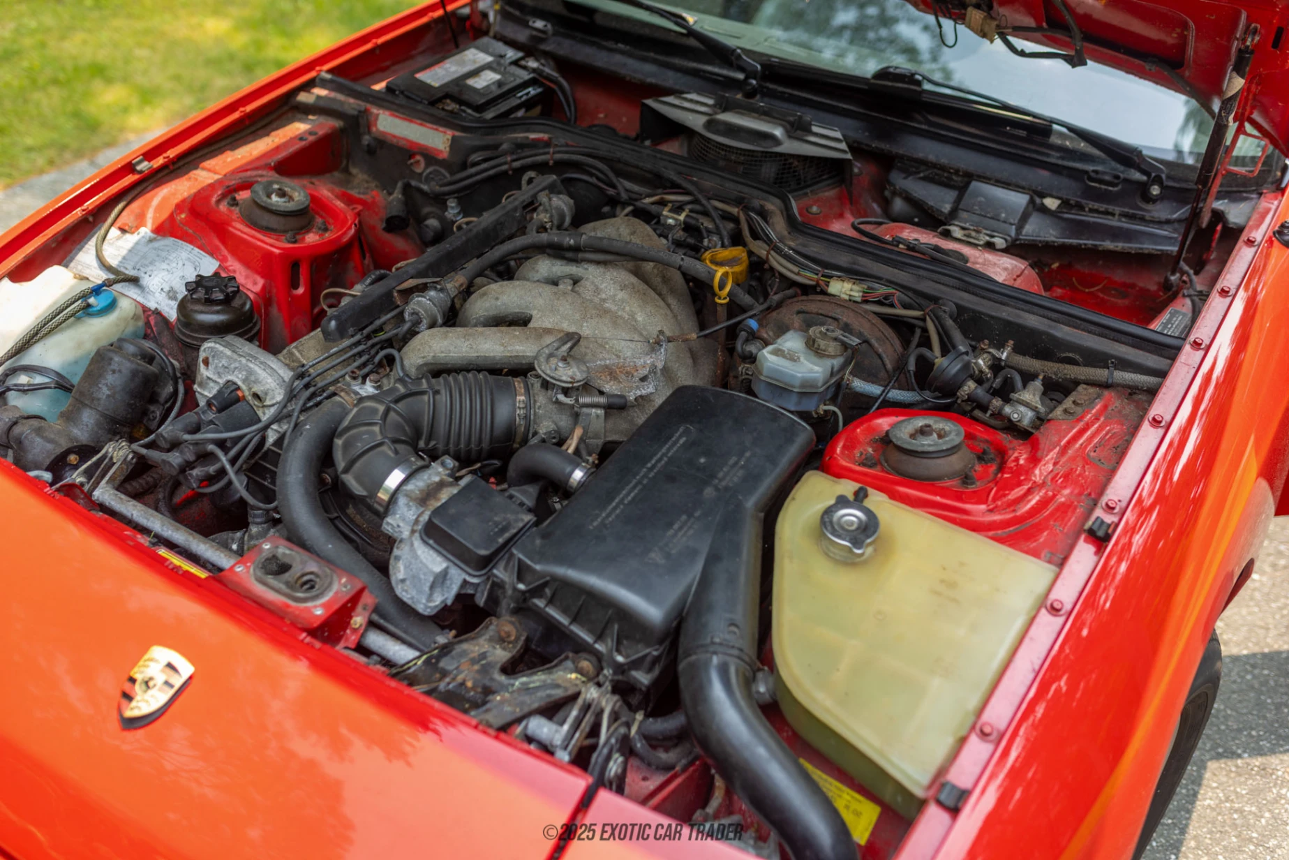 1987 Porsche 924 - Engine Photo