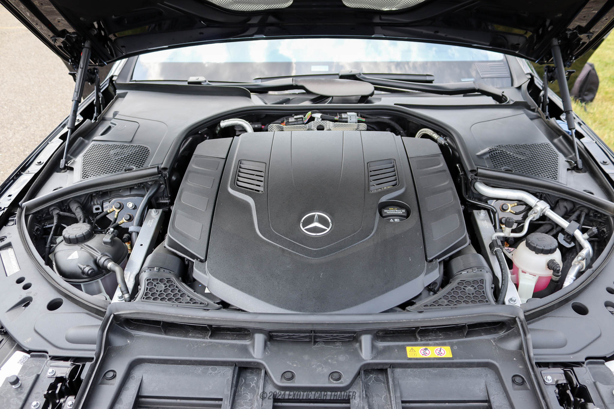 2021 Mercedes-Benz S580 - Engine Photo