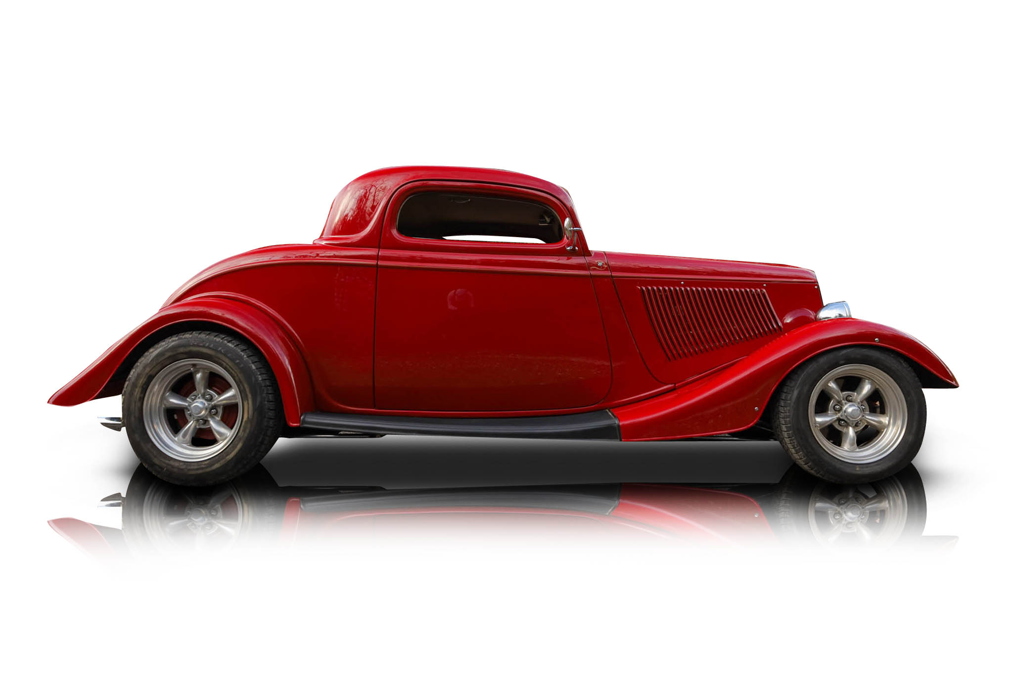 An incredible side shot photo of a car that you should buy.
