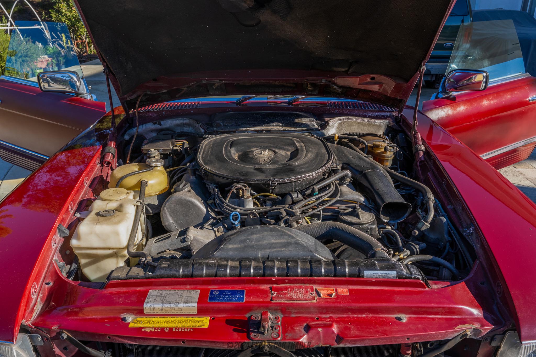 1979 Mercedes-Benz 450SL - Engine Photo