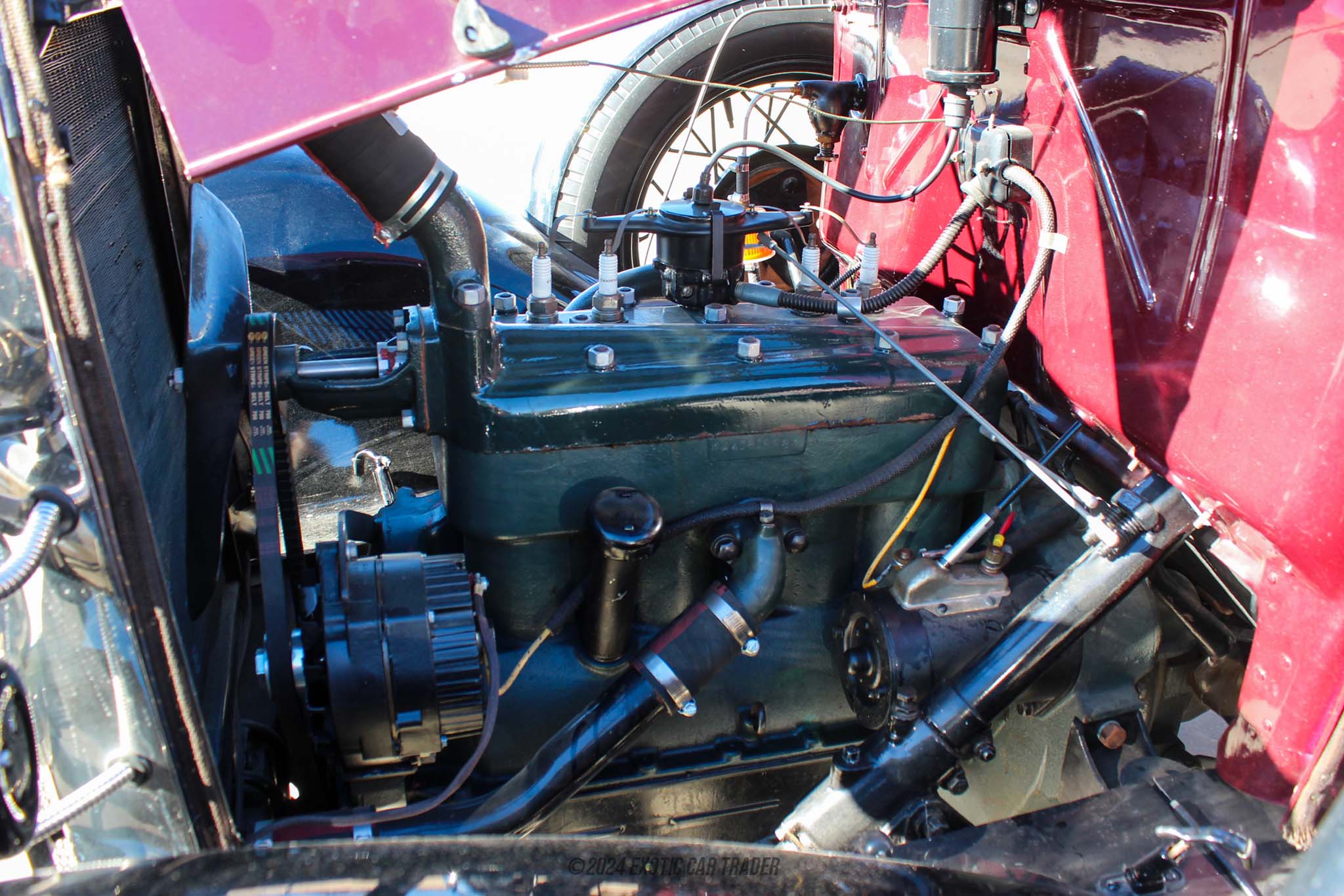 1931 Ford Model A - Engine Photo