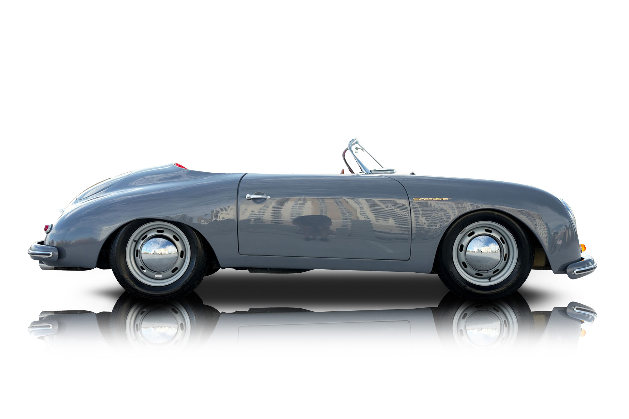 An incredible side shot photo of aPorsche 356 that you should buy.