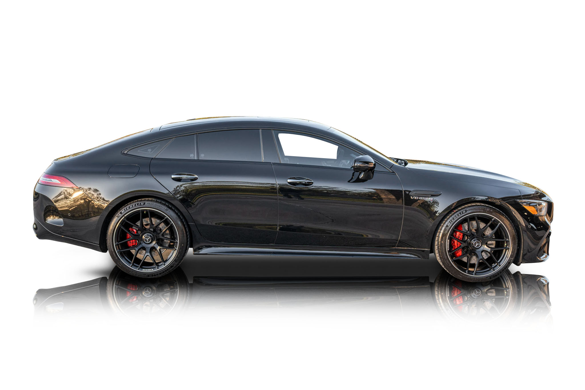 An incredible side shot photo of a car that you should buy.