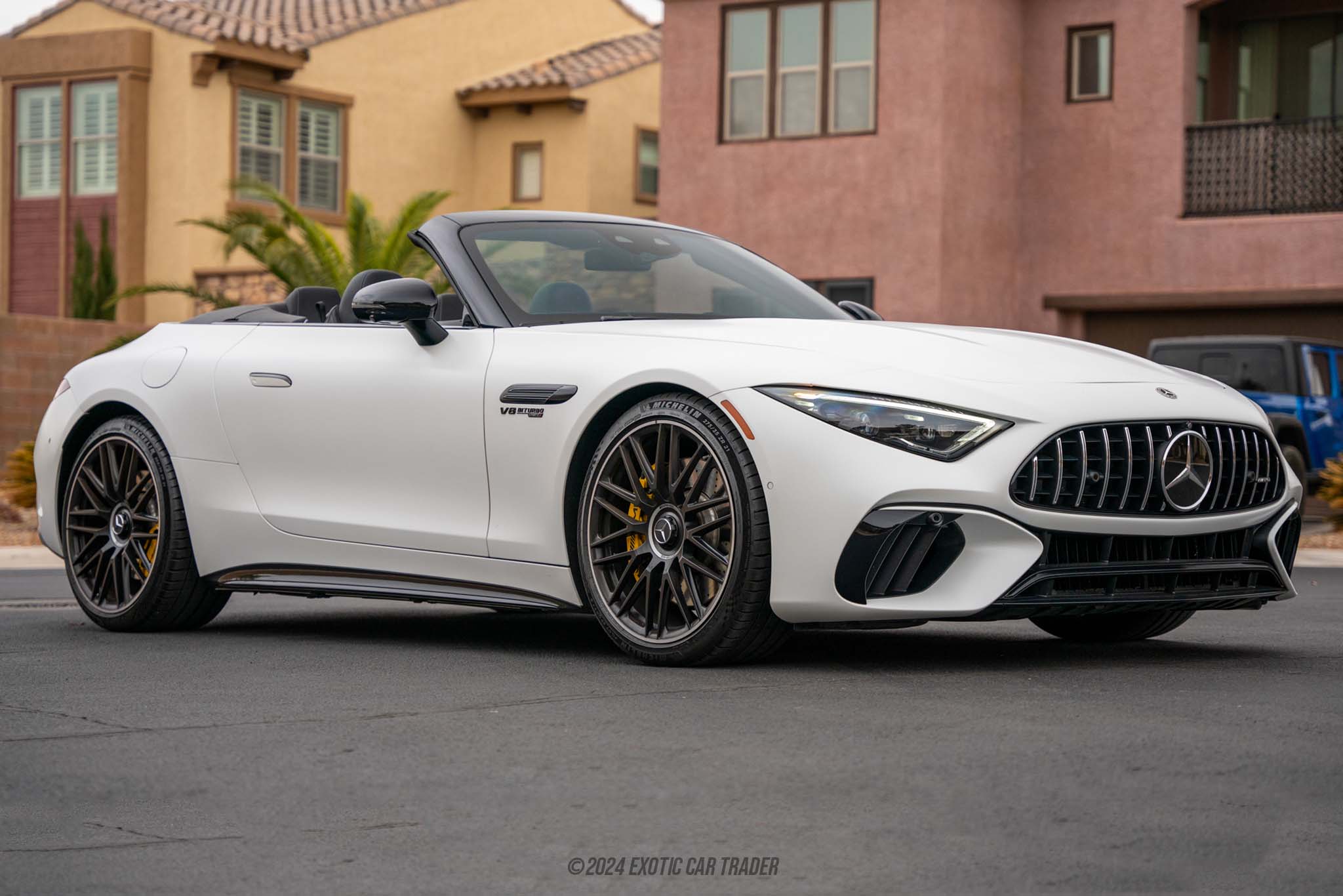 メルメル様ホワイト 2022 Mercedes-Benz SL55 AMG Roadster for Sale | Exotic Car Trader